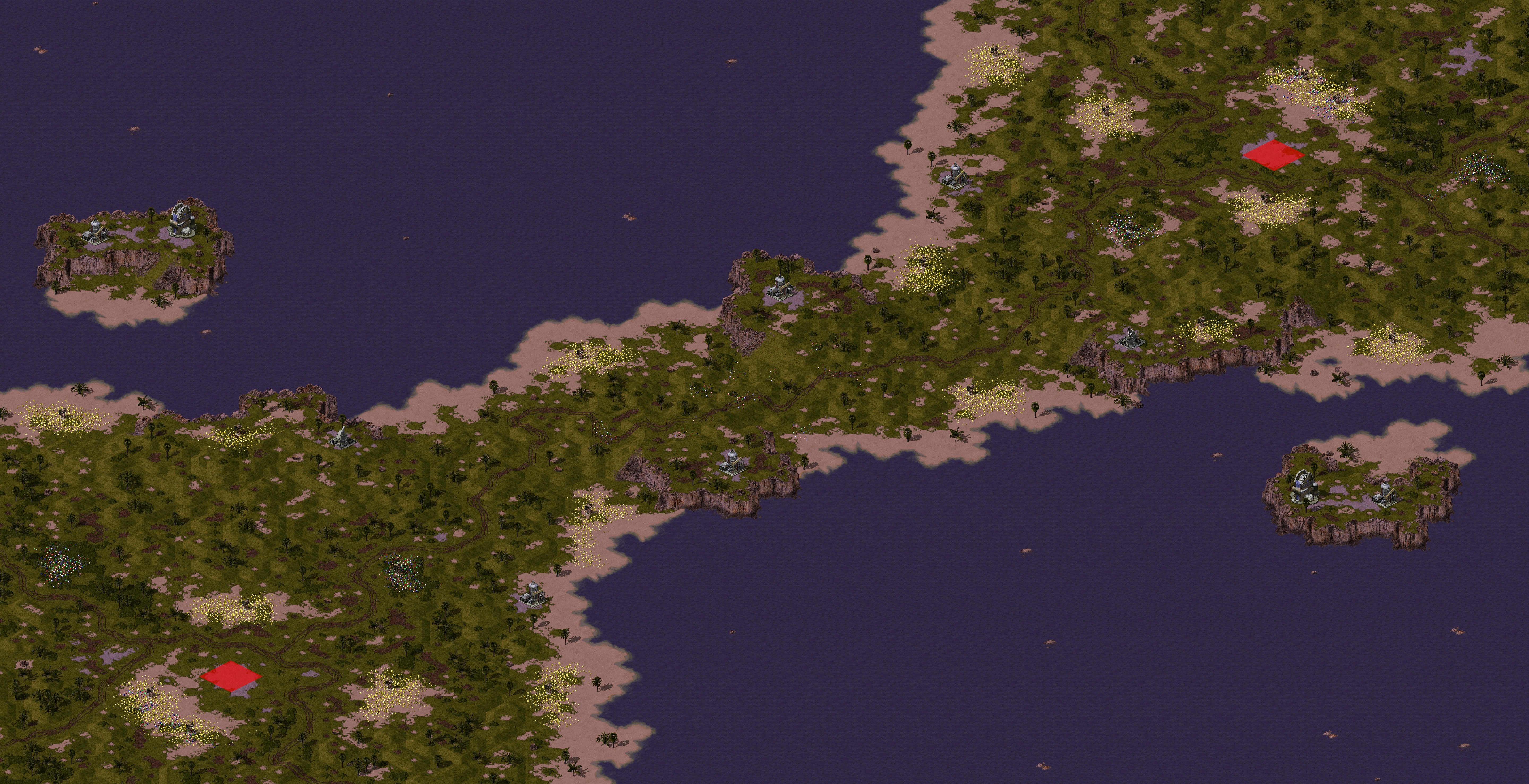 Rendered map: Landslide