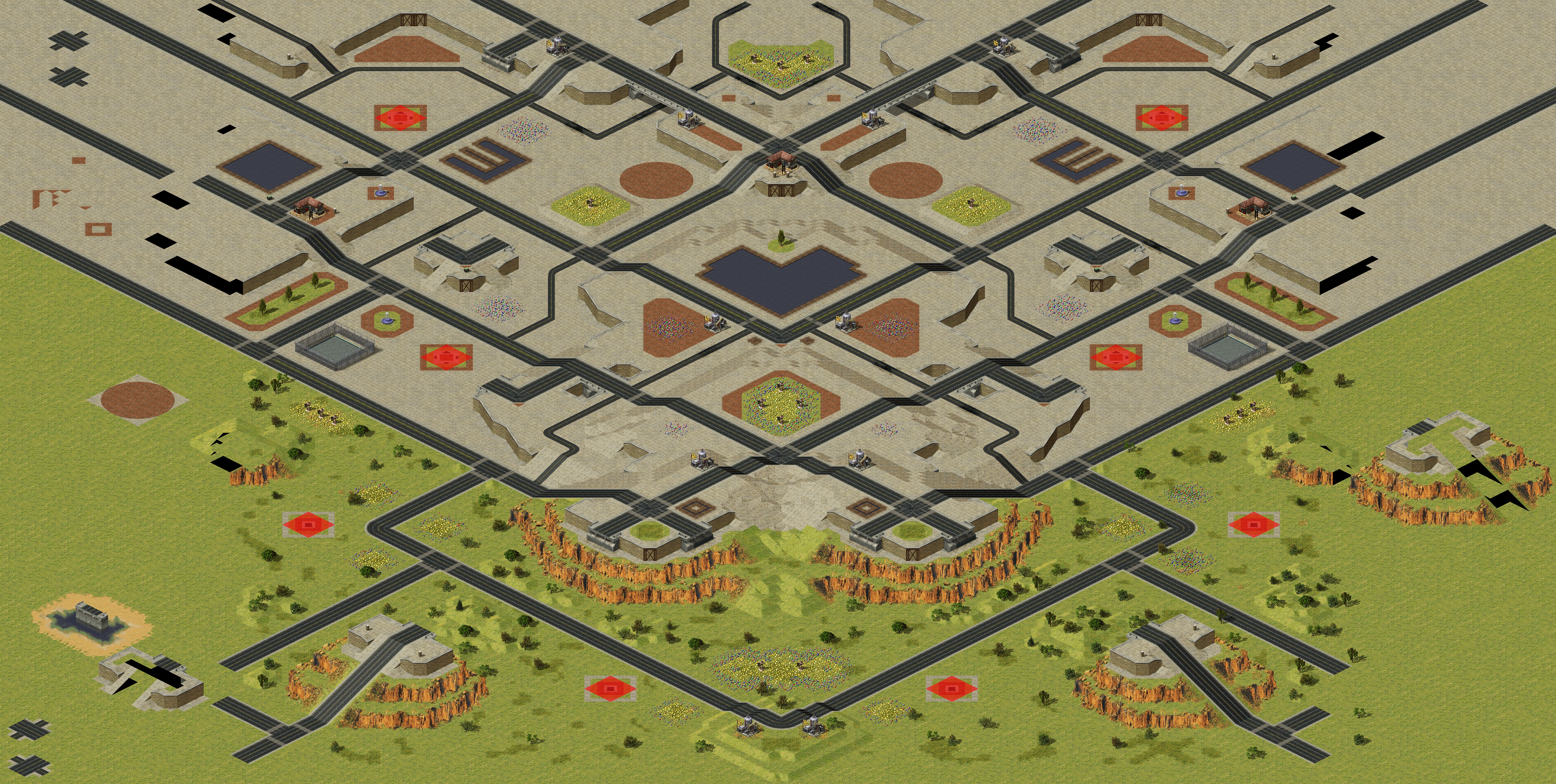 Rendered map: Bridges