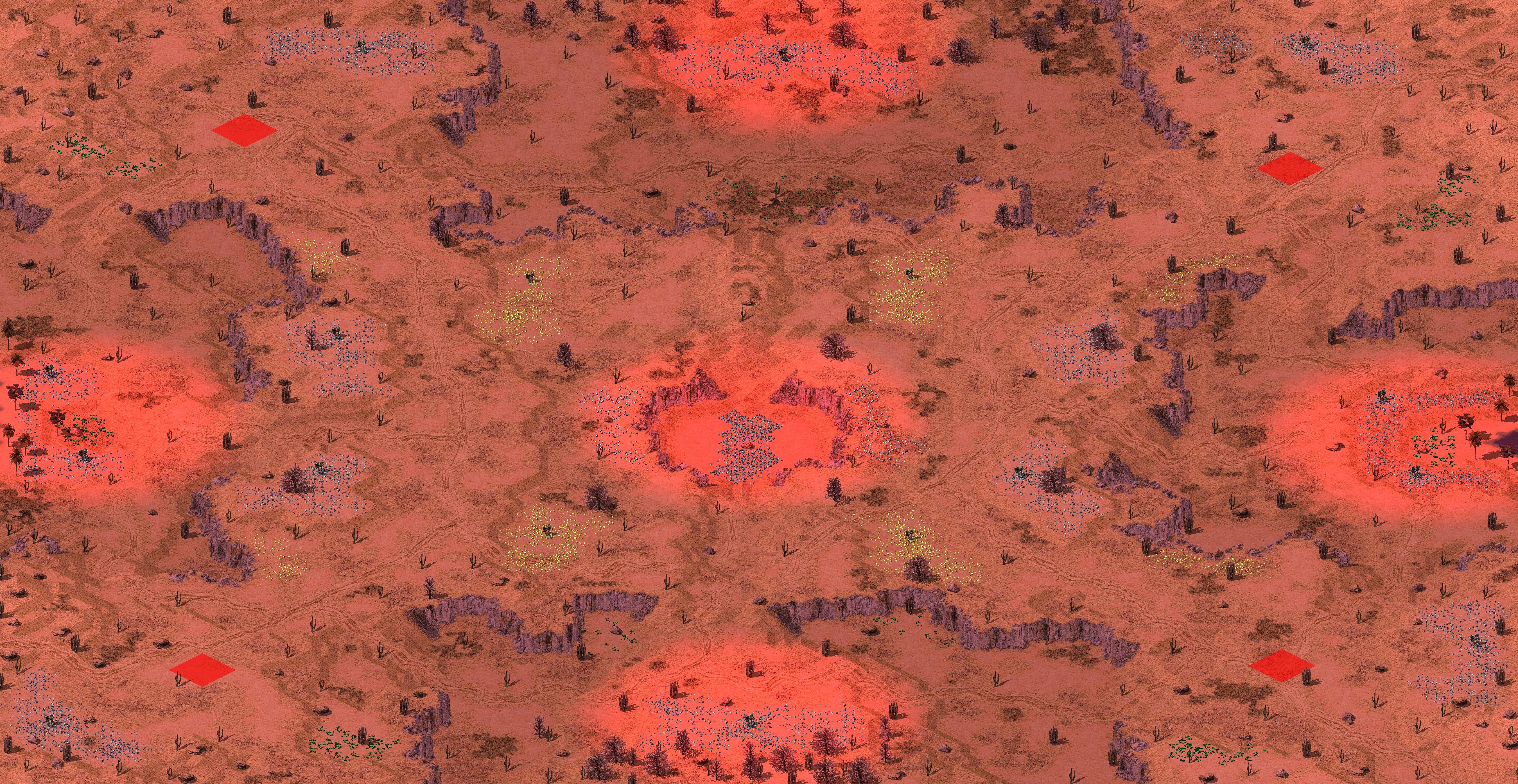 Rendered map: Red Valley