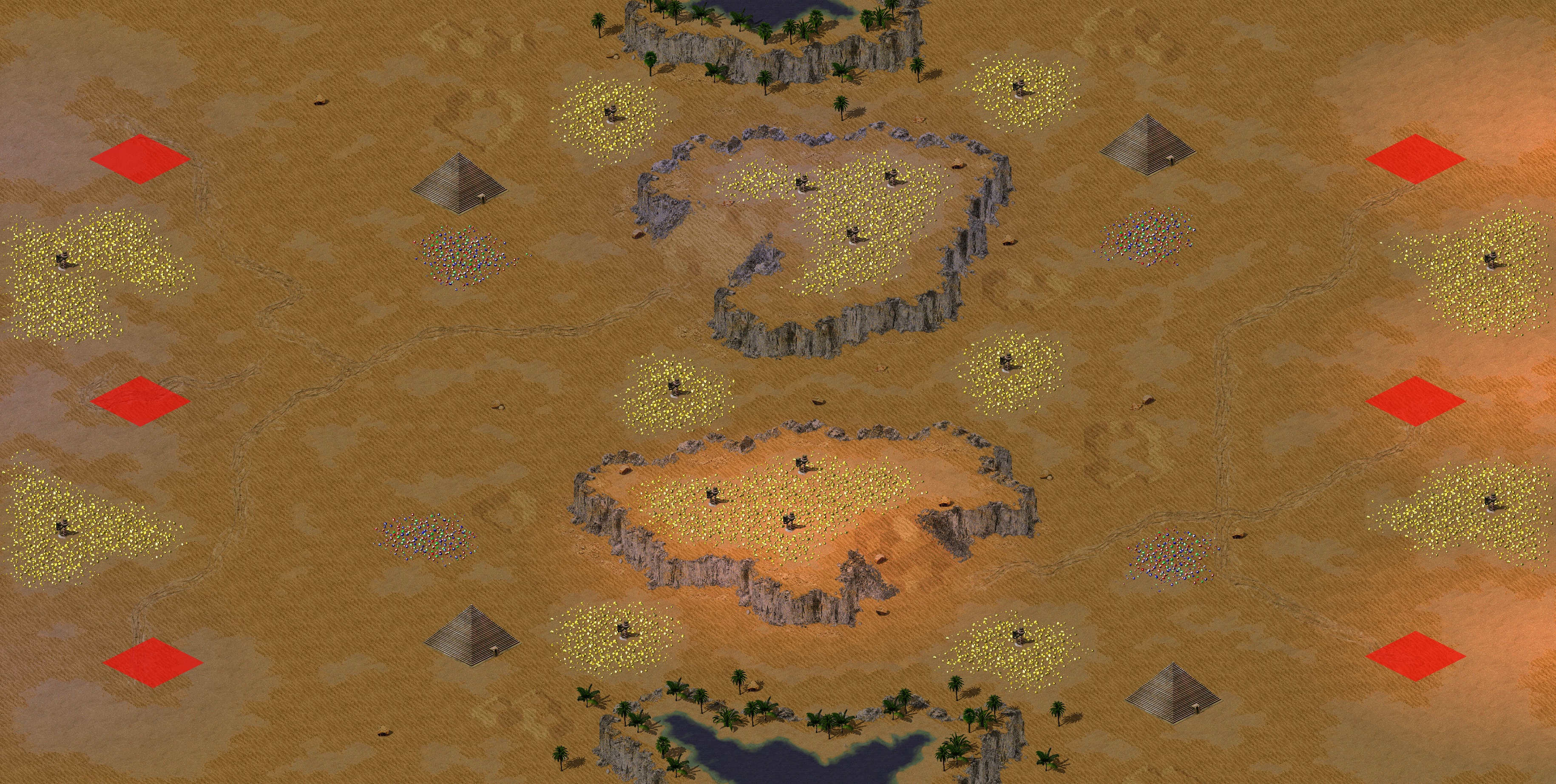 Rendered map: Tour of Egypt