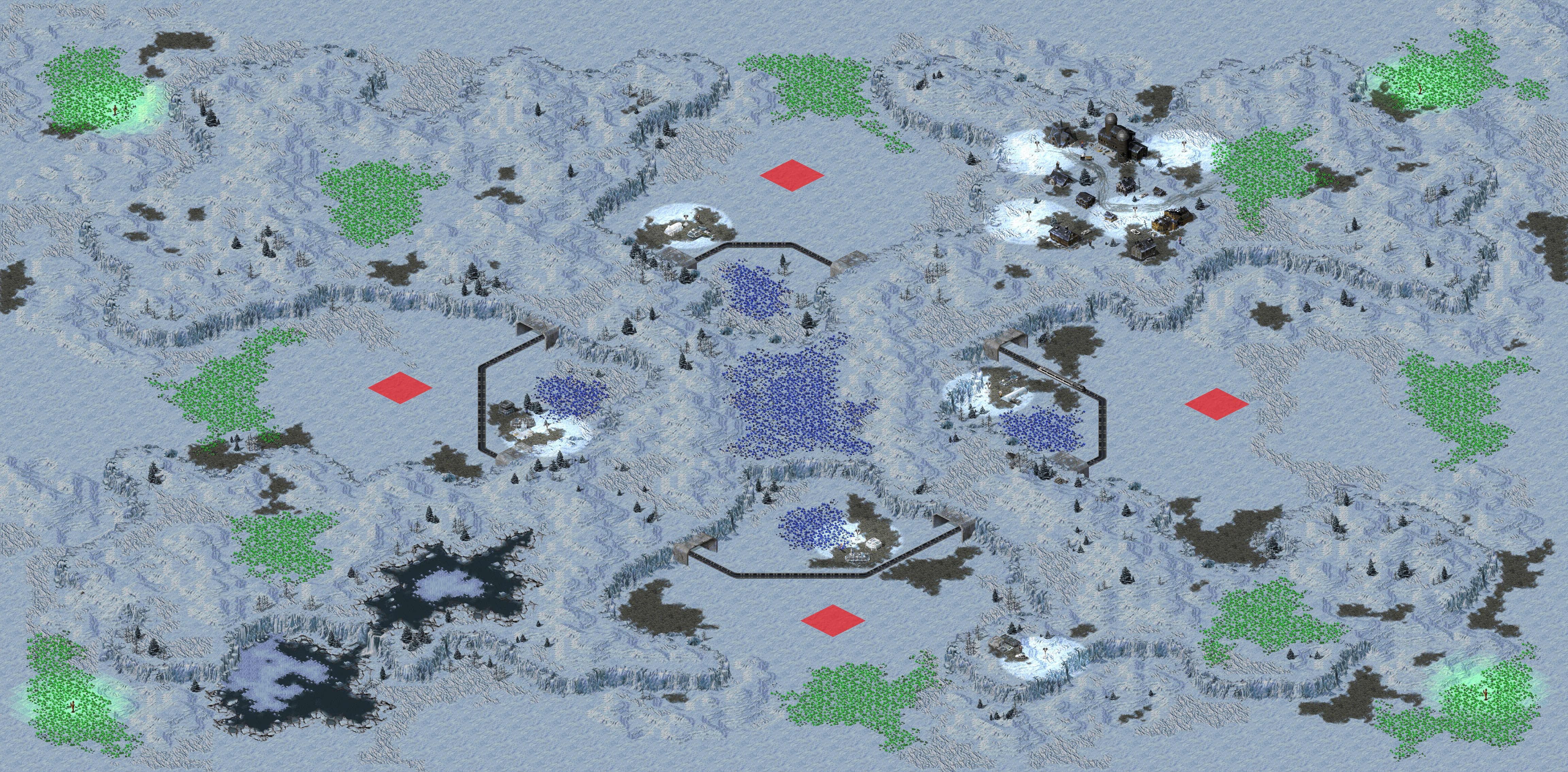 Rendered map: Tunnel Training
