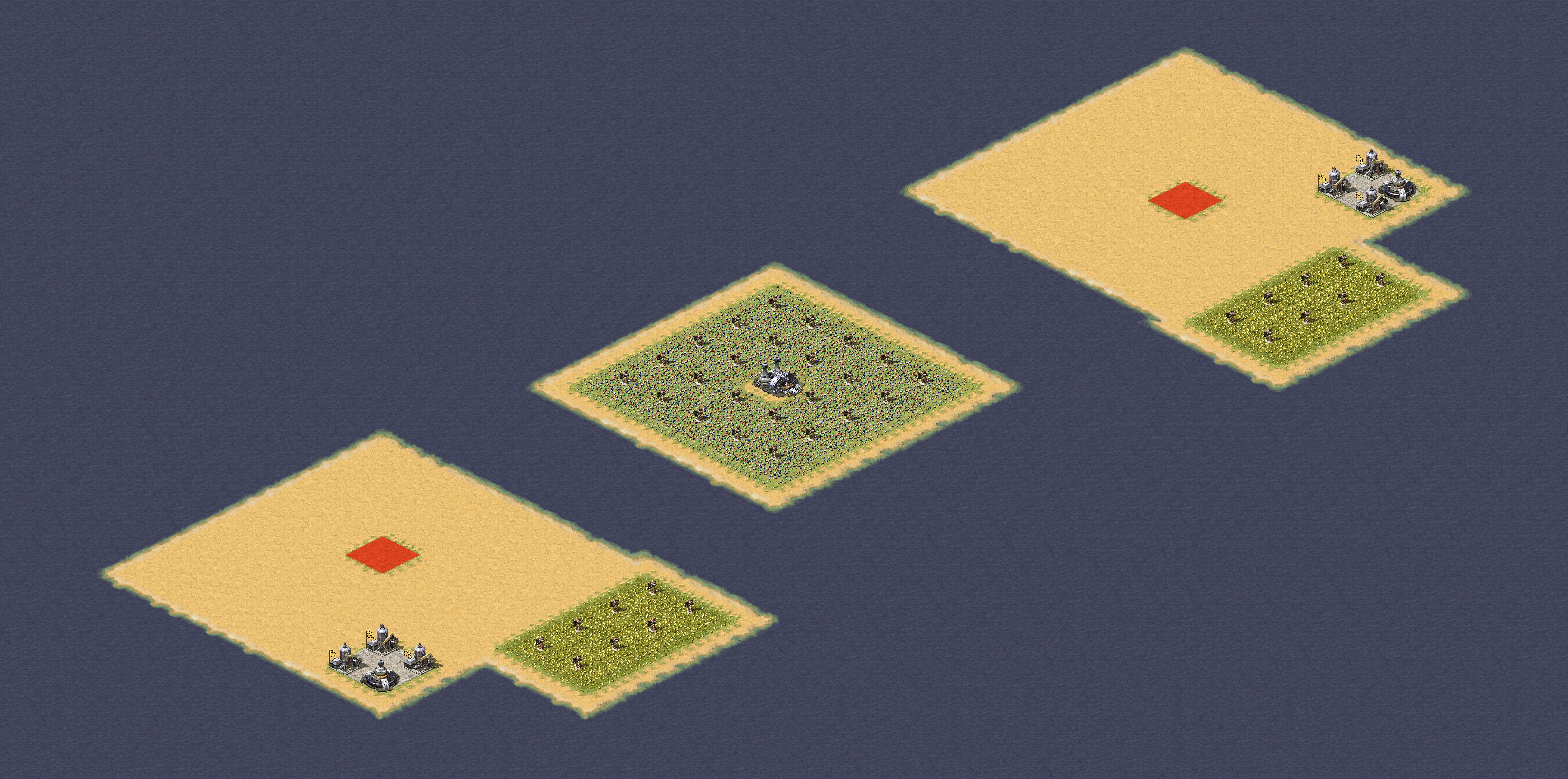 Rendered map: Naval 1v1