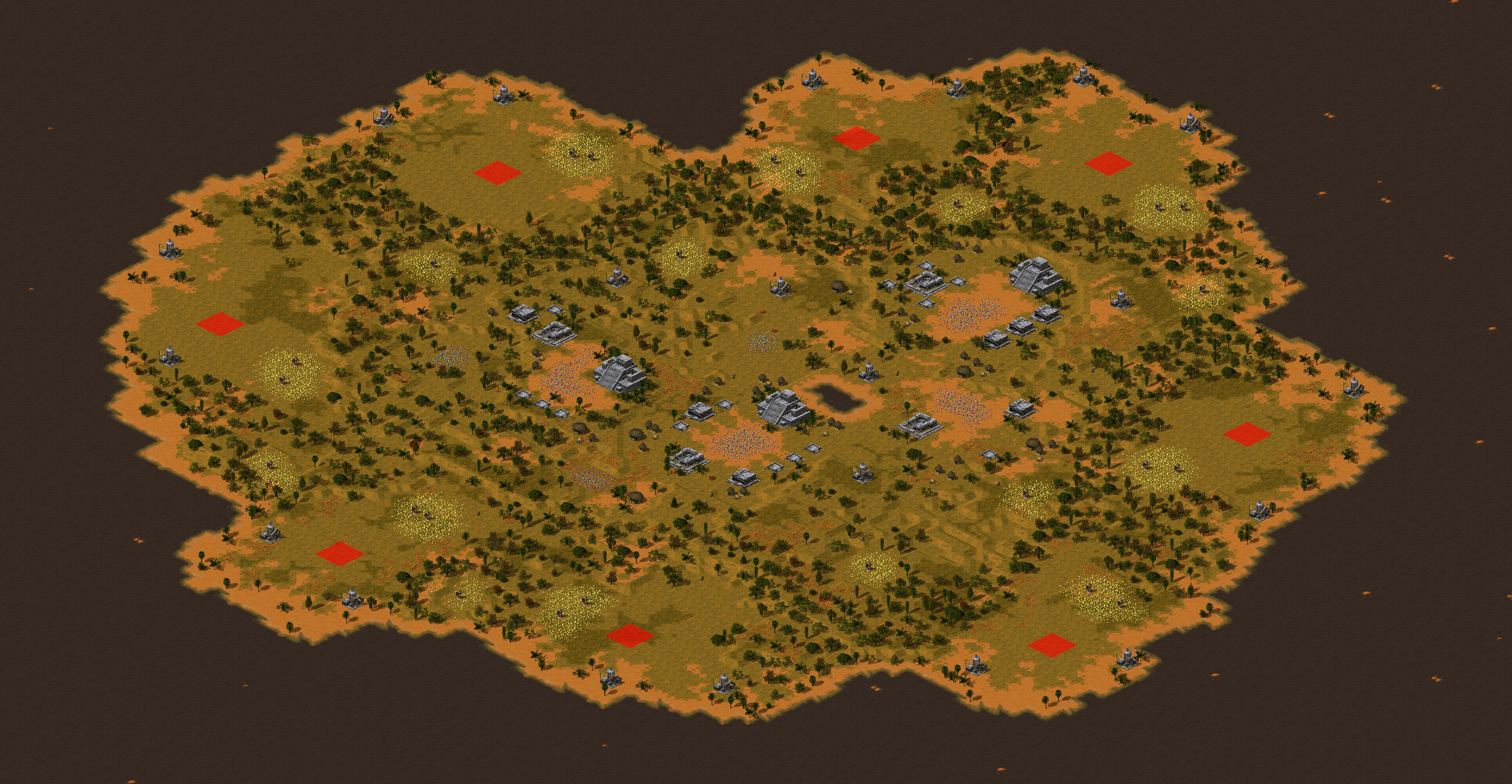 Rendered map: Death trap