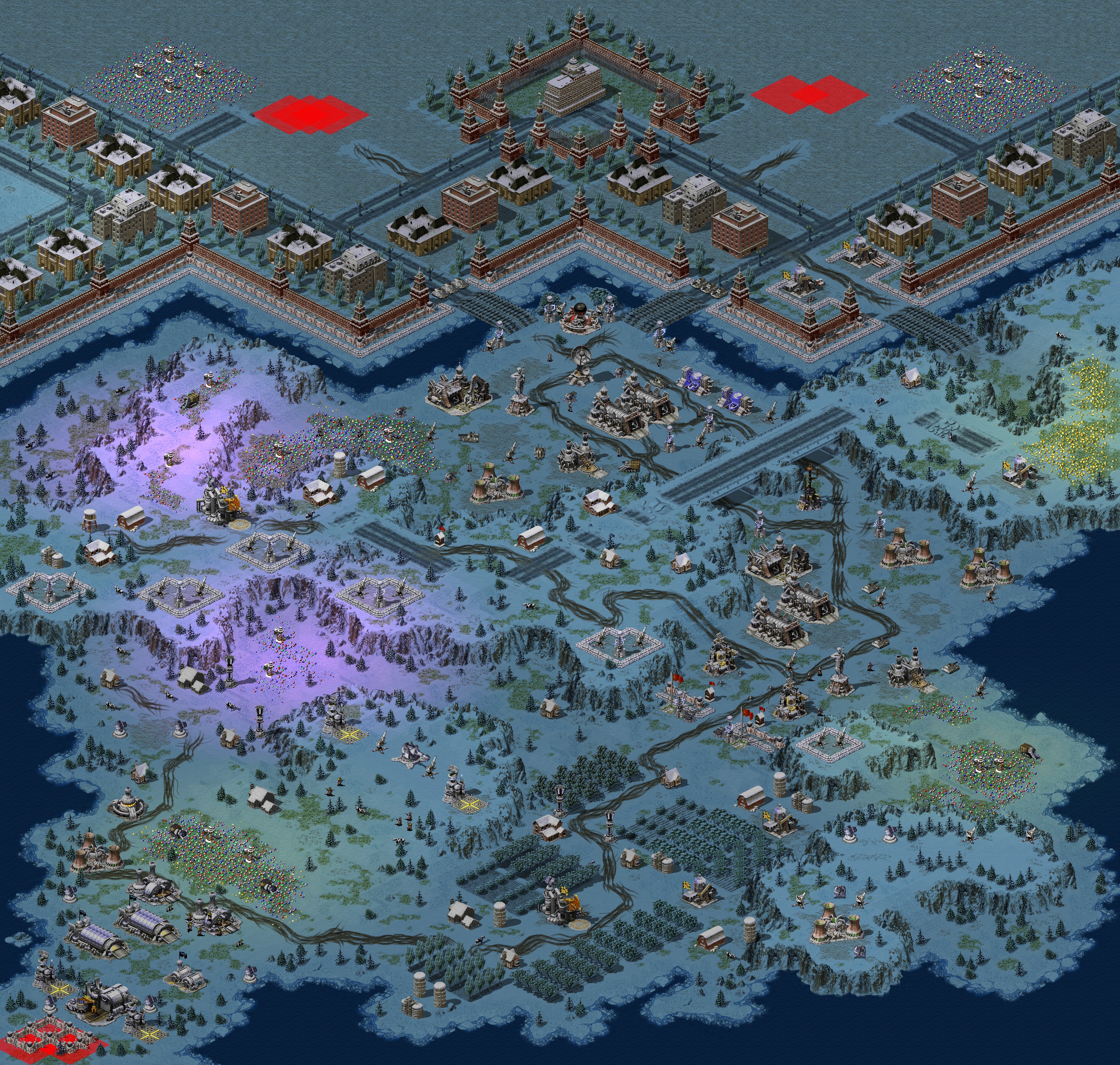 Rendered map: SOVIET 11