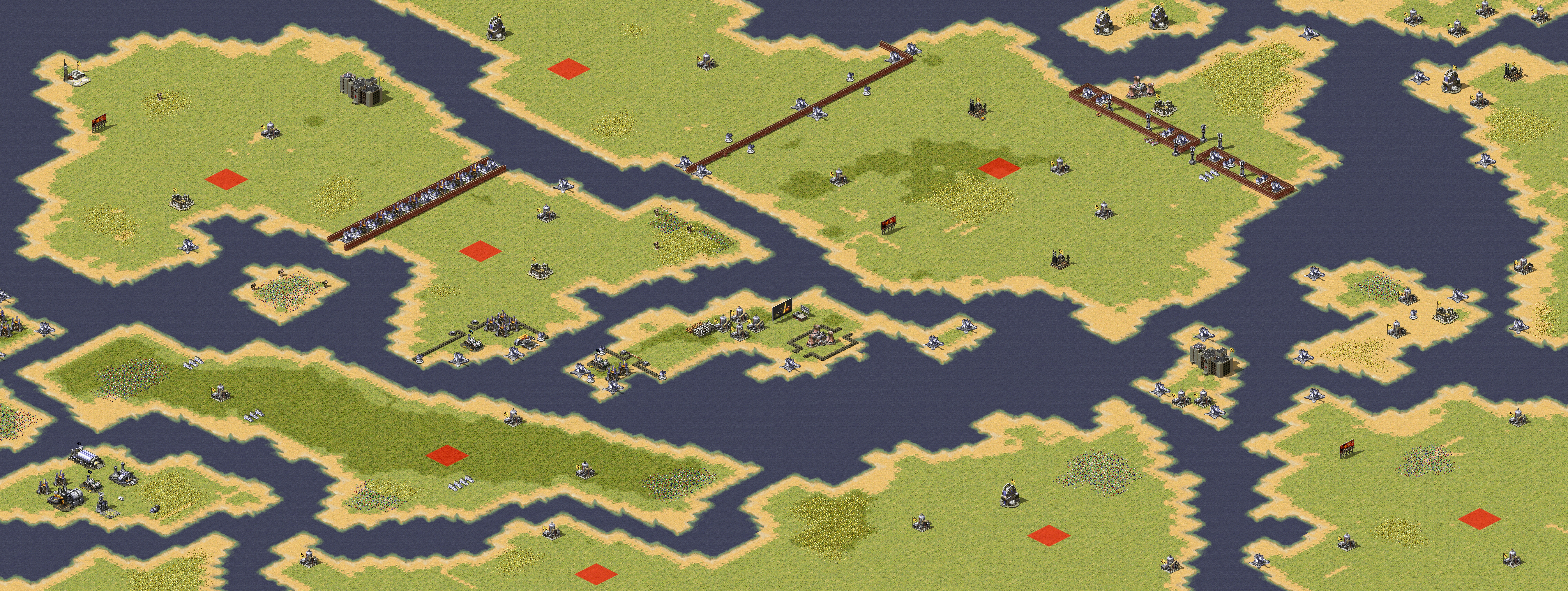 Rendered map: It seperates us all