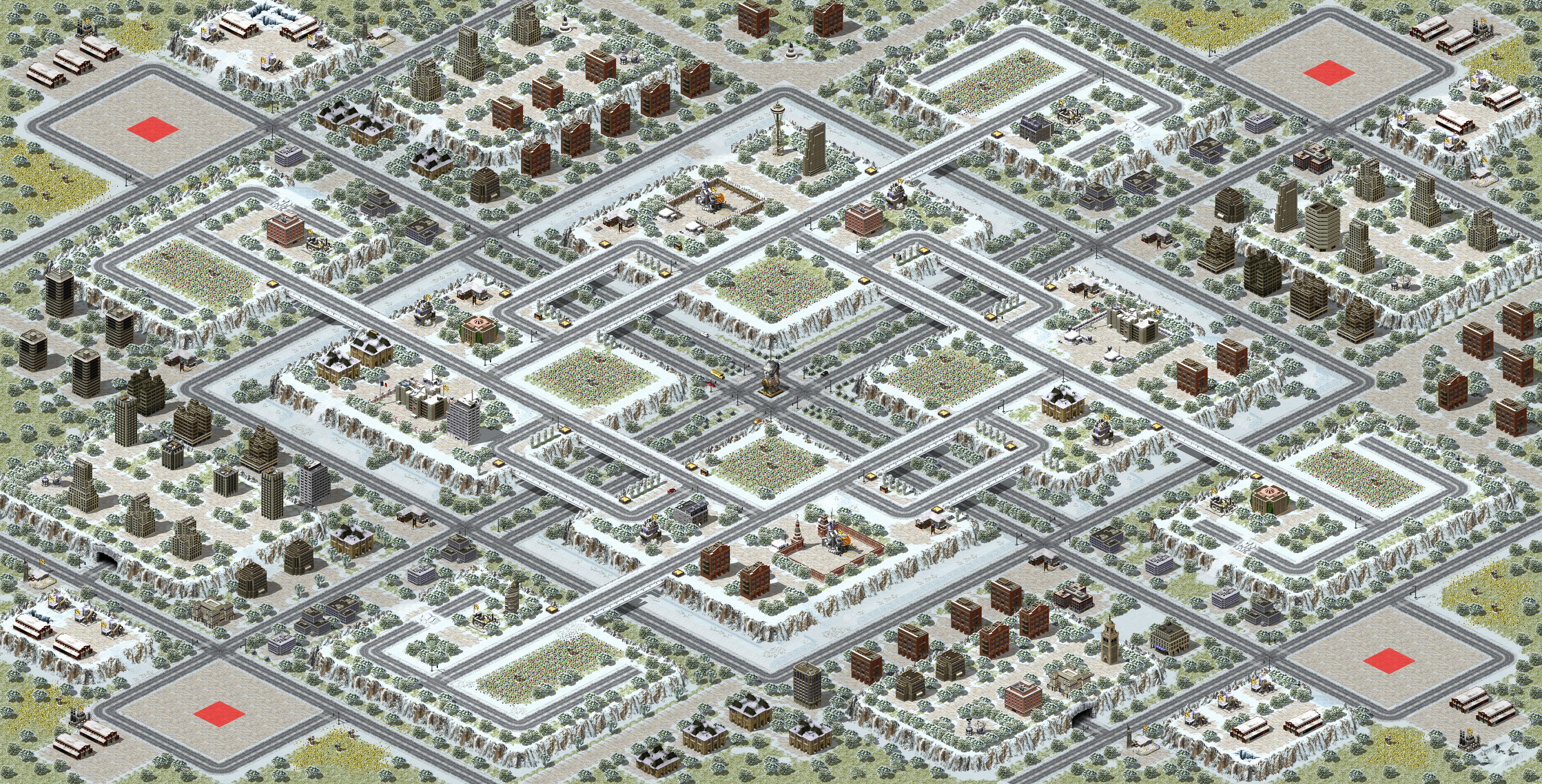 Rendered map: Winter Revenge