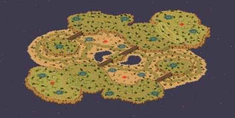 Rendered preview of (4) Cuffed Cove