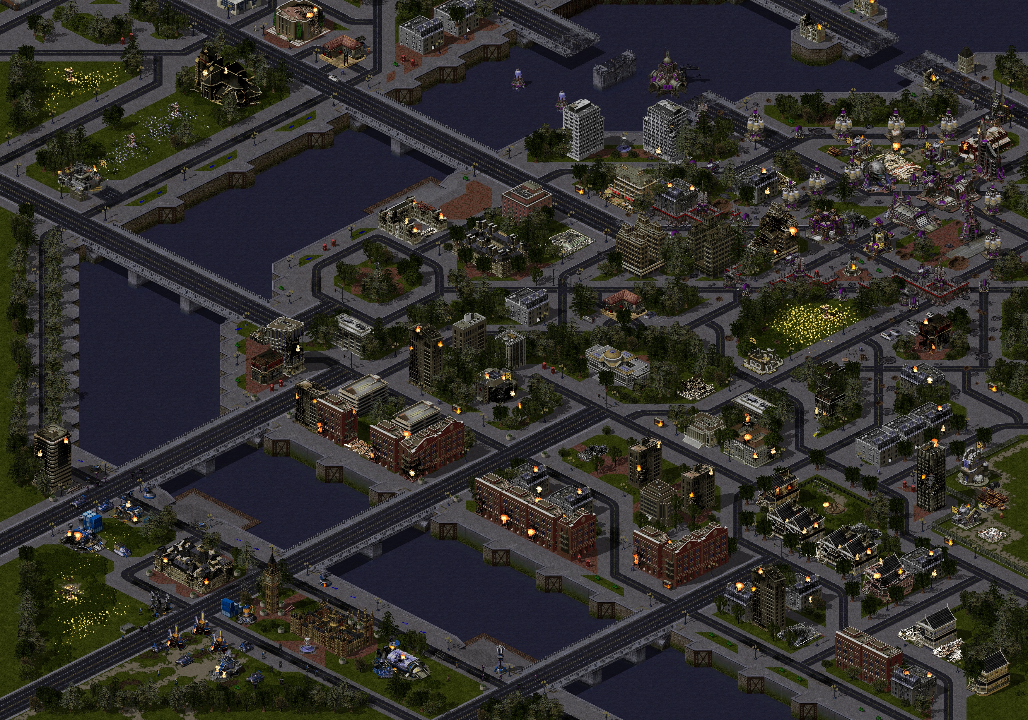 Rendered map: Allied Mission 6: Trick or Treaty