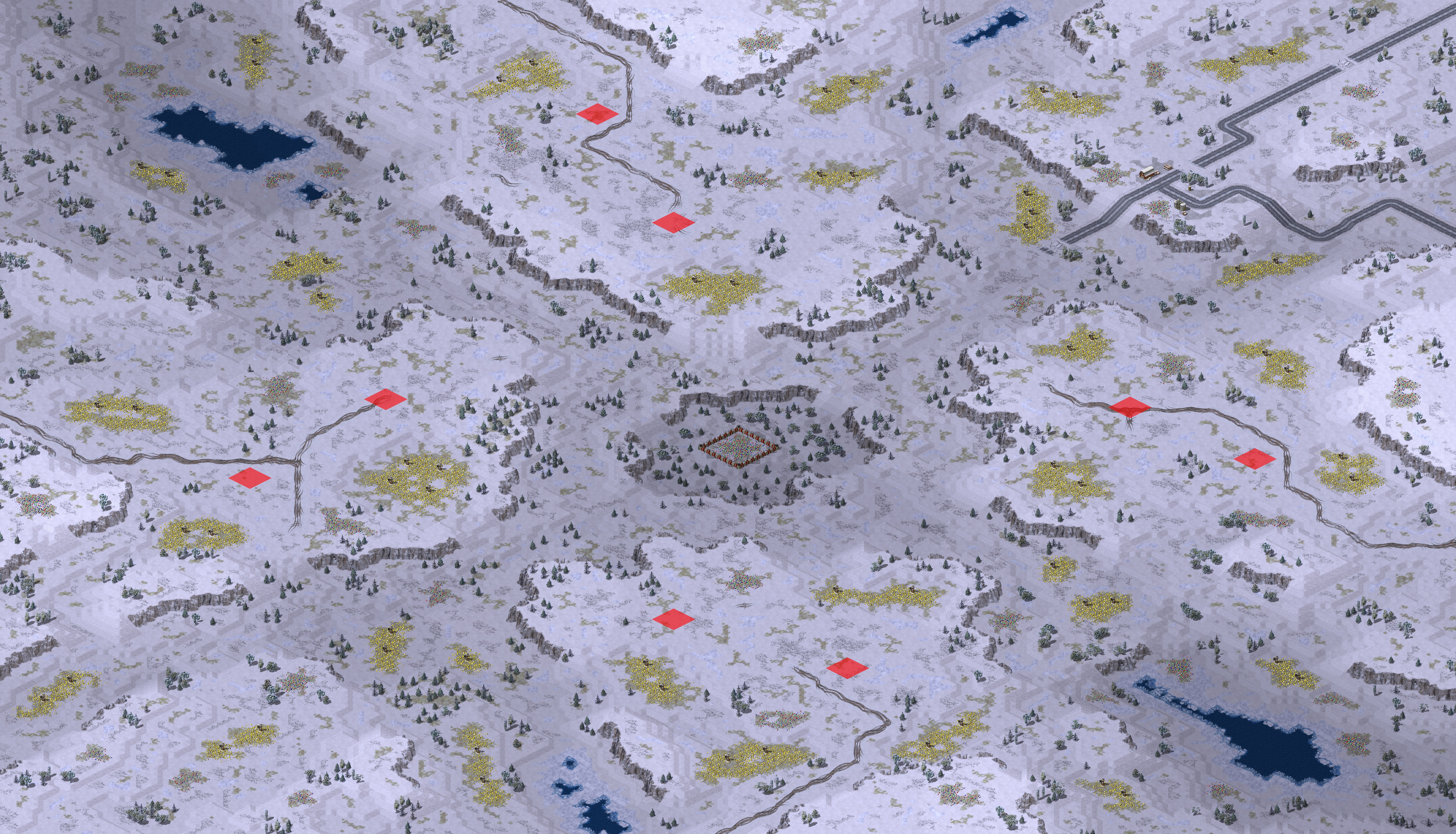 Rendered map: Coldest Peak Extended v1.1