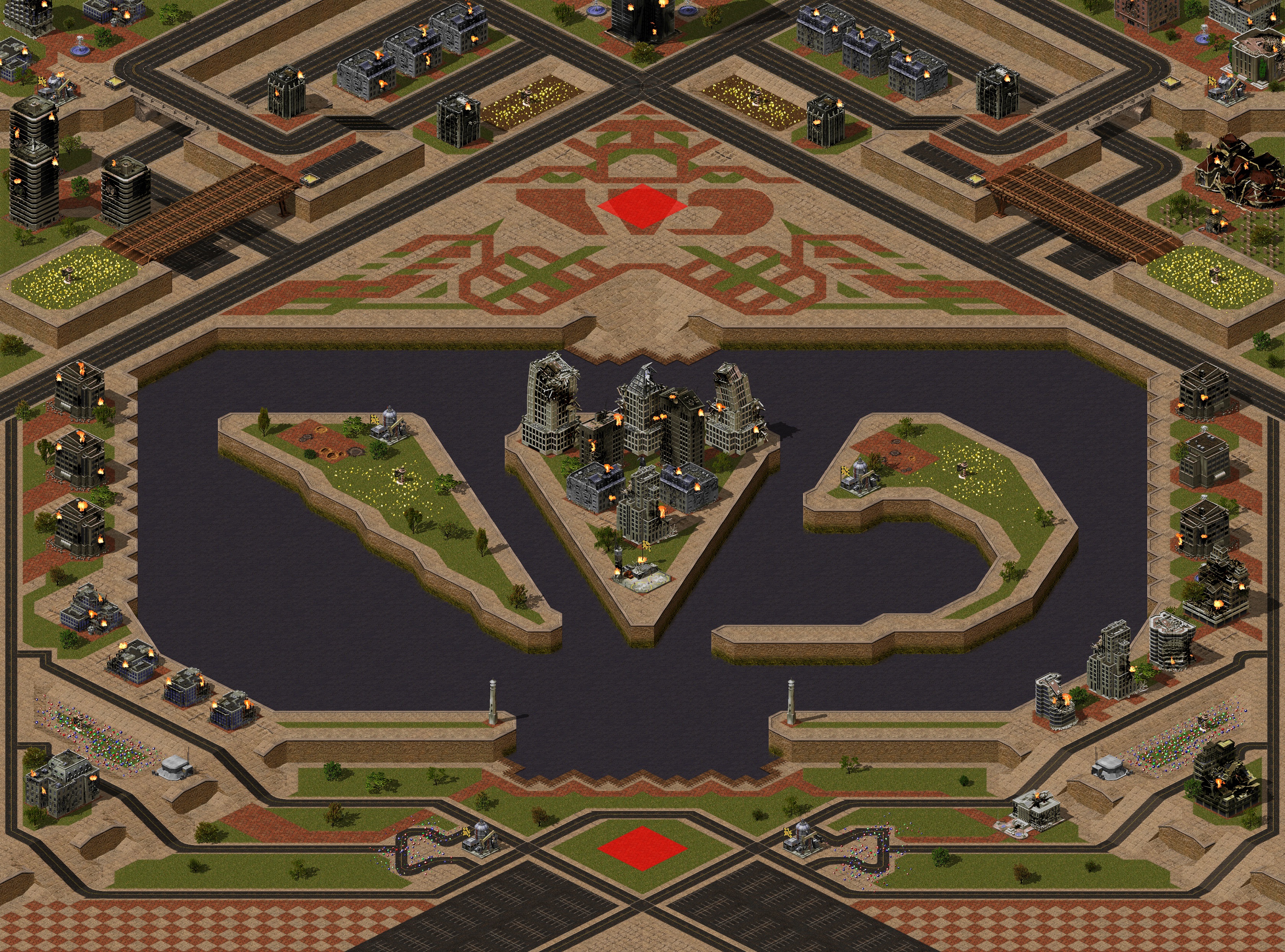 Rendered map: 心灵游戏