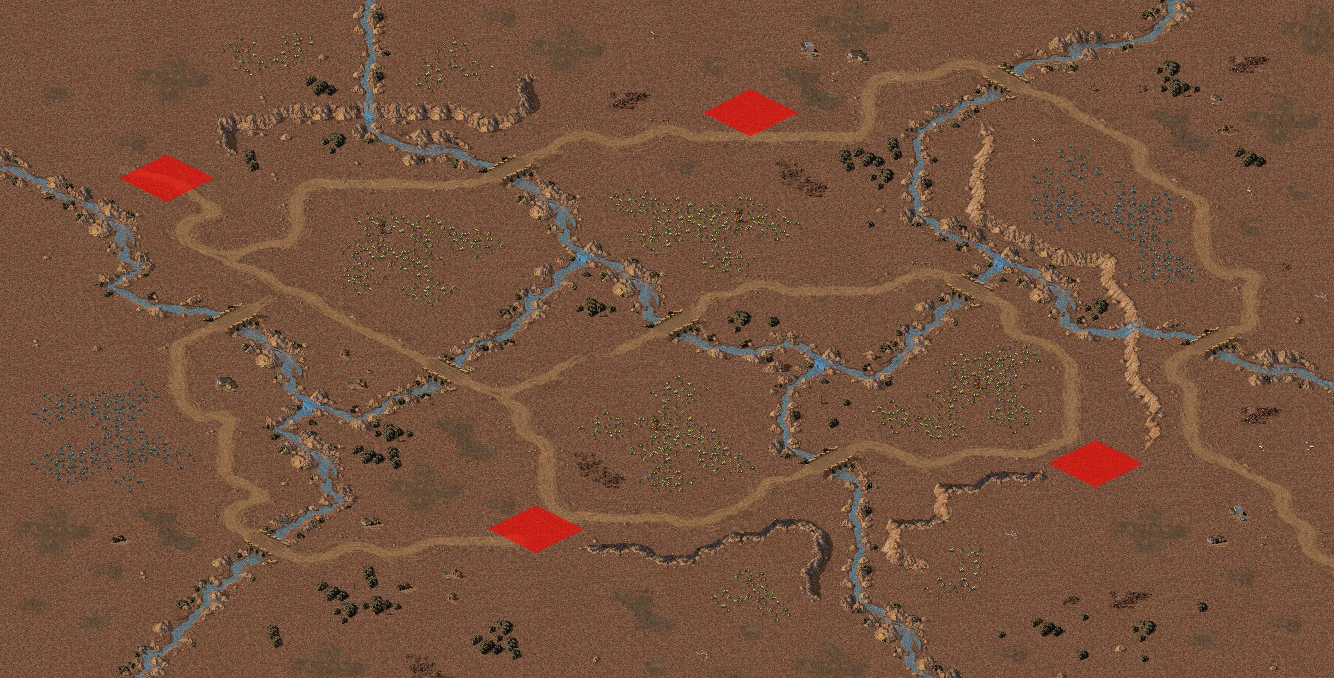 Rendered map: Chaos Rivers