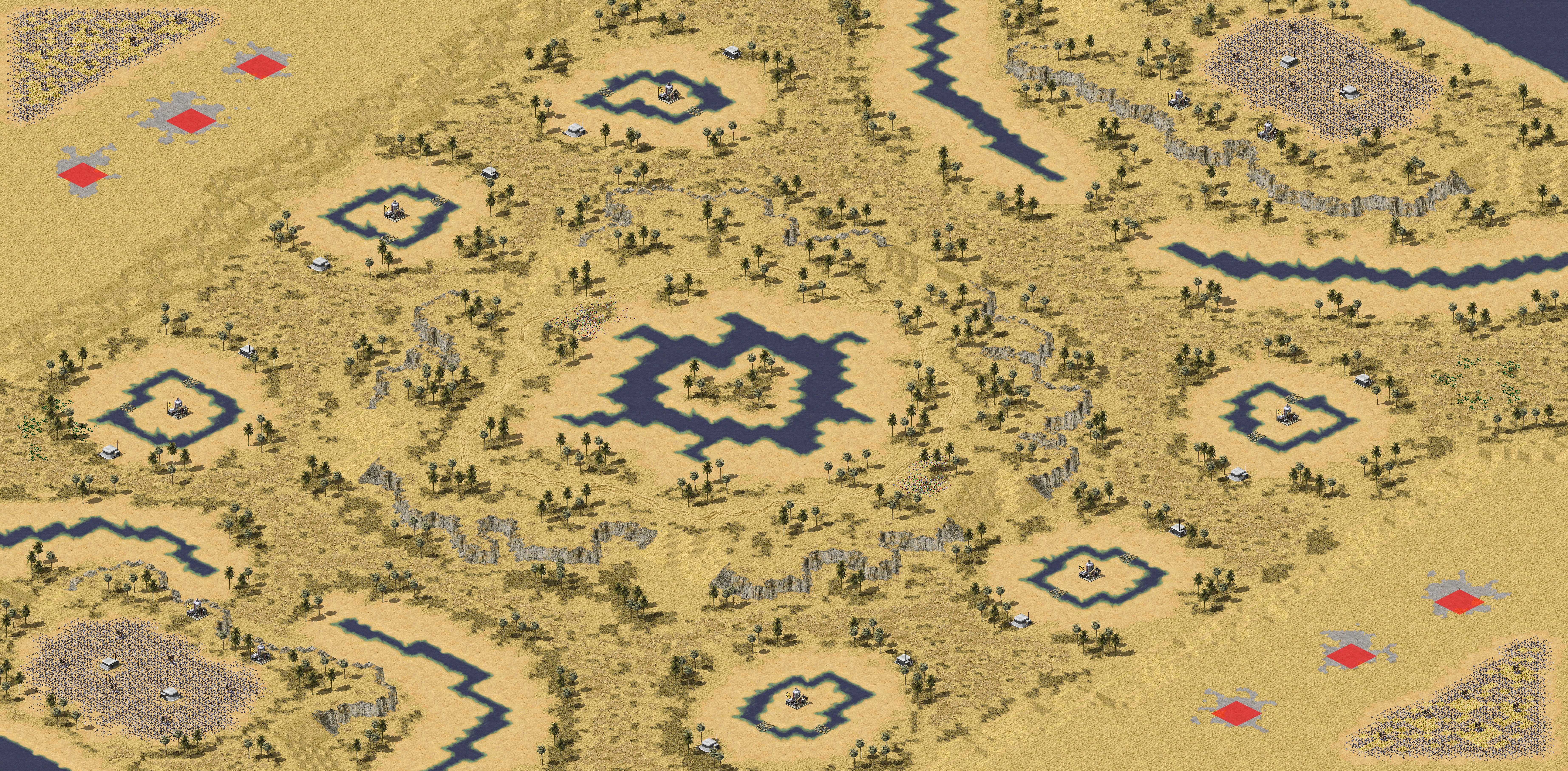 Rendered map: Mount Mirage