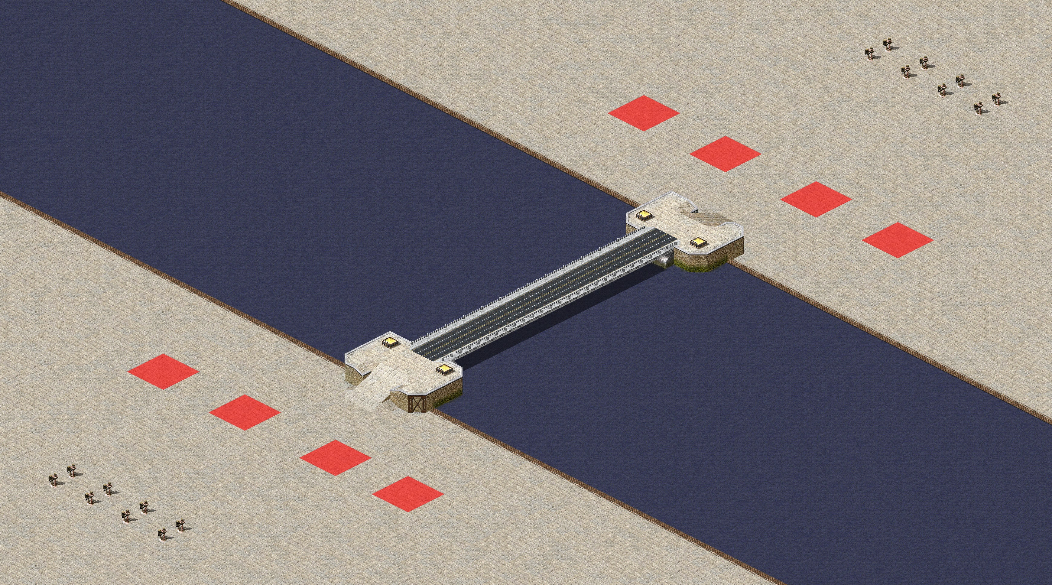 Rendered map: Poor Naval Battle 4v4