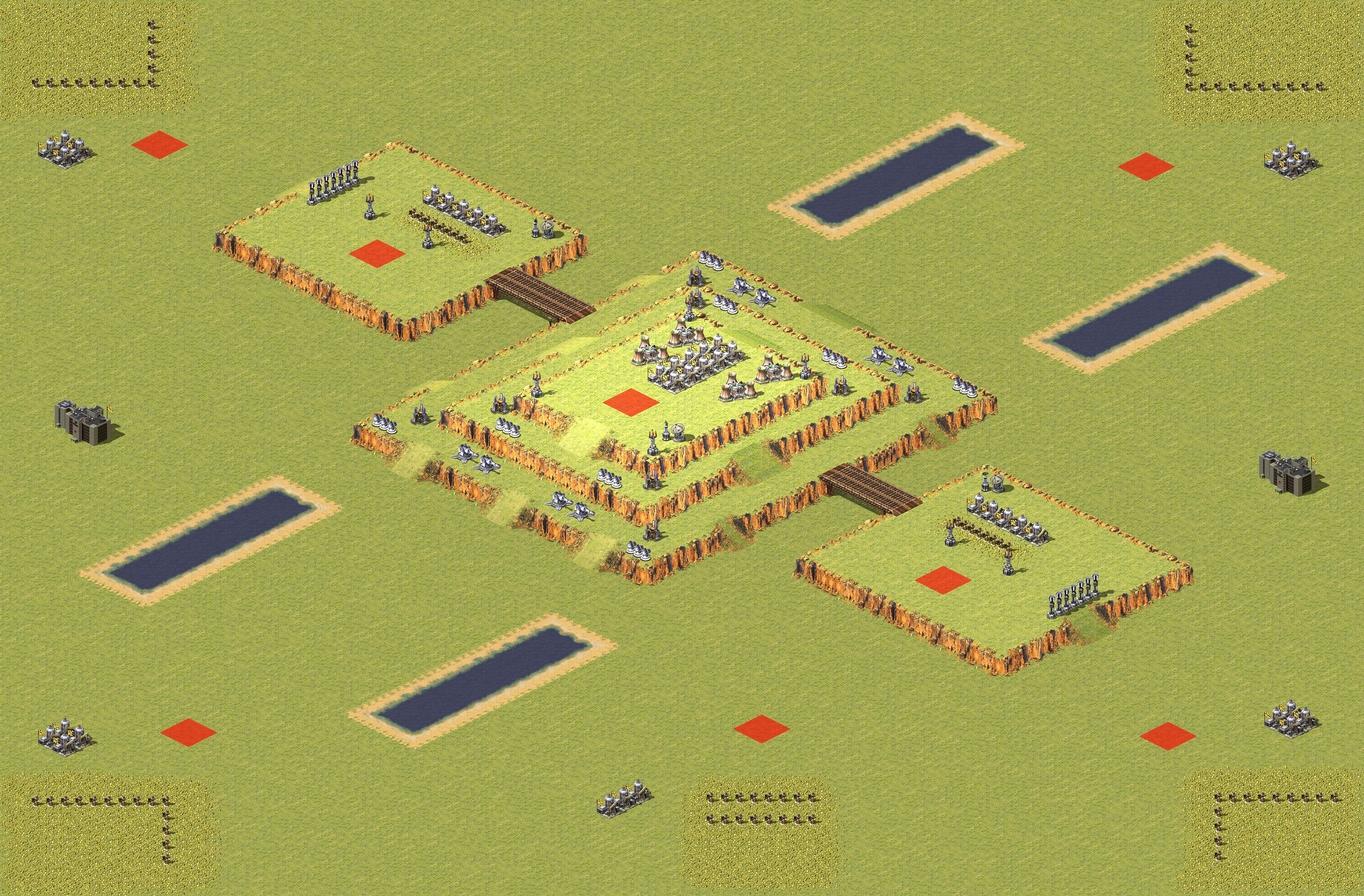 Rendered map: 5v3 Fay High Ground