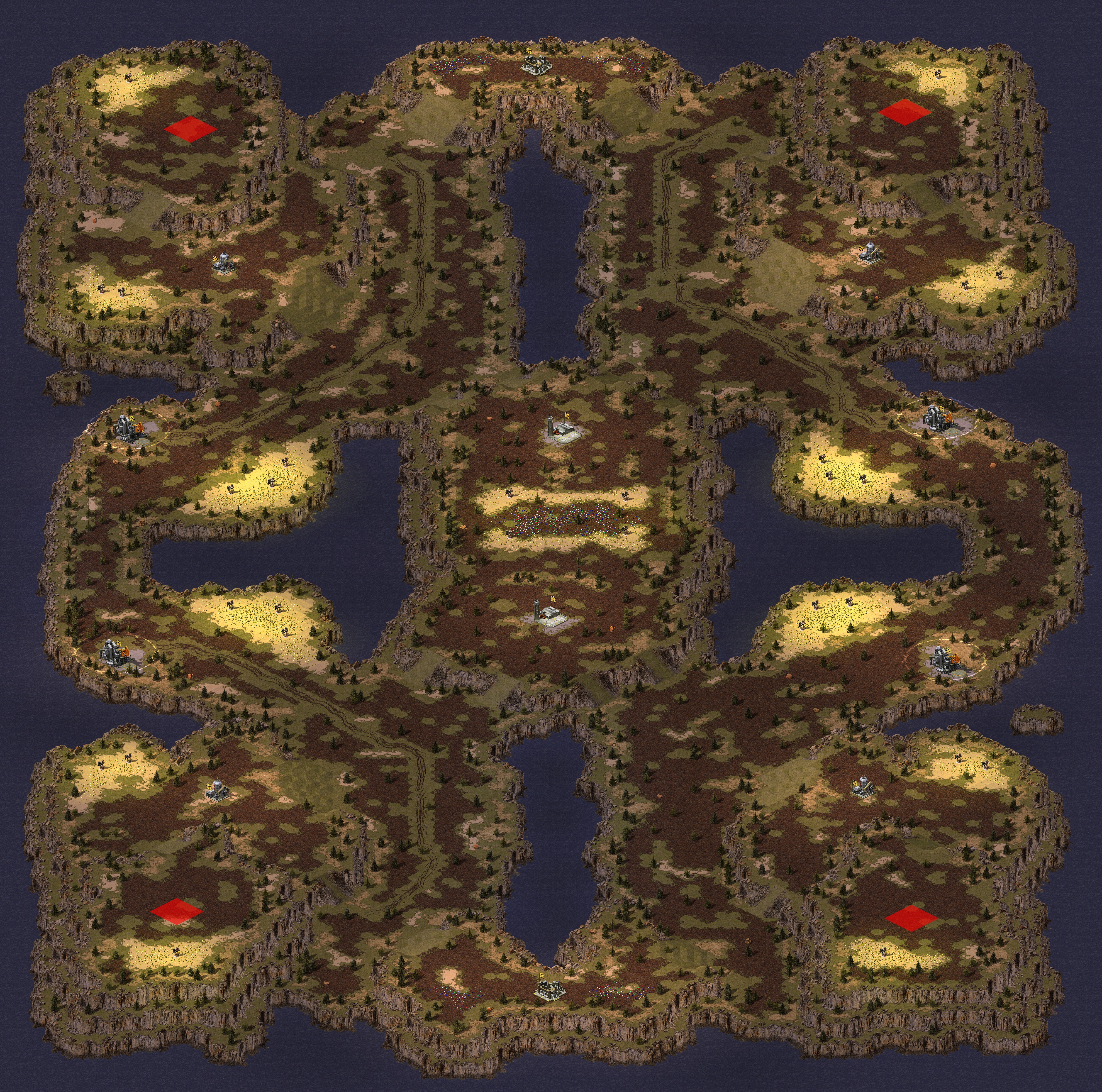 Rendered map: Frost (2-4)