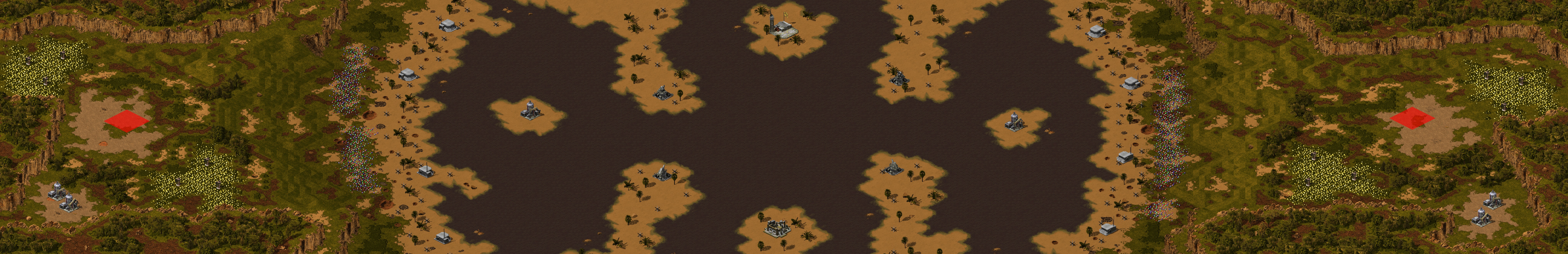 Rendered map: Operation Overlord