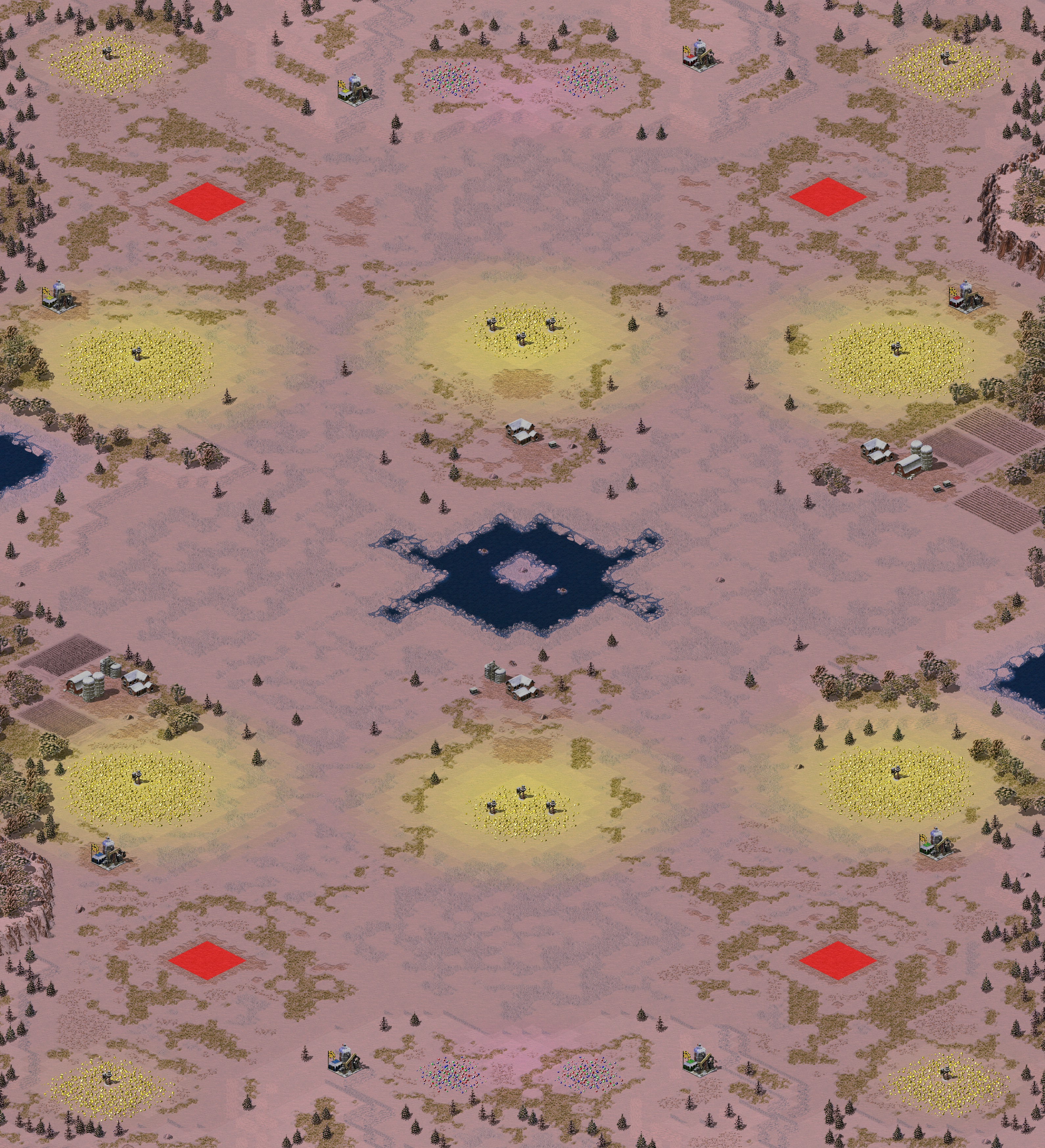 Rendered map: Tournament - Snowy Tour