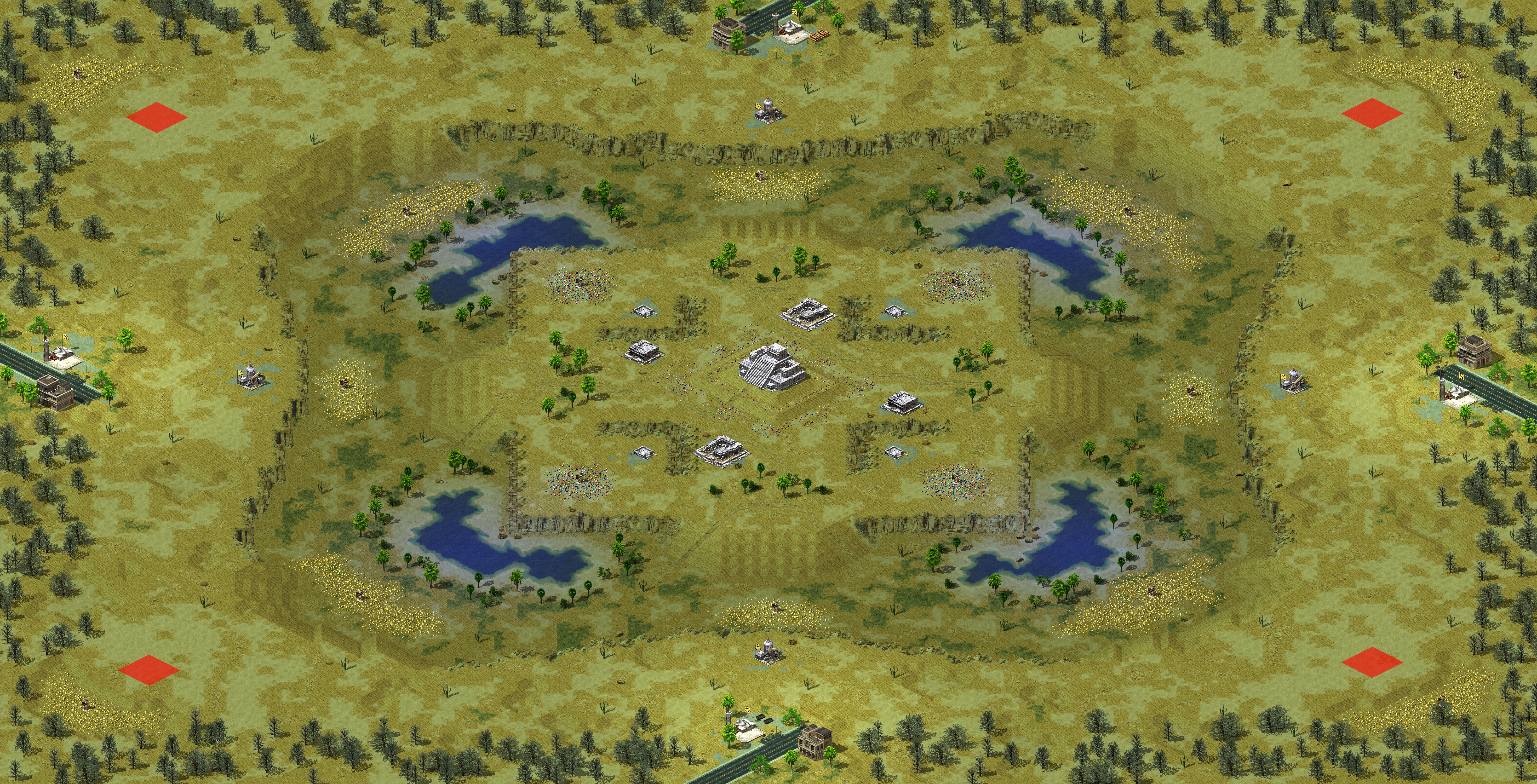 Rendered map: (4) Temple Toveena