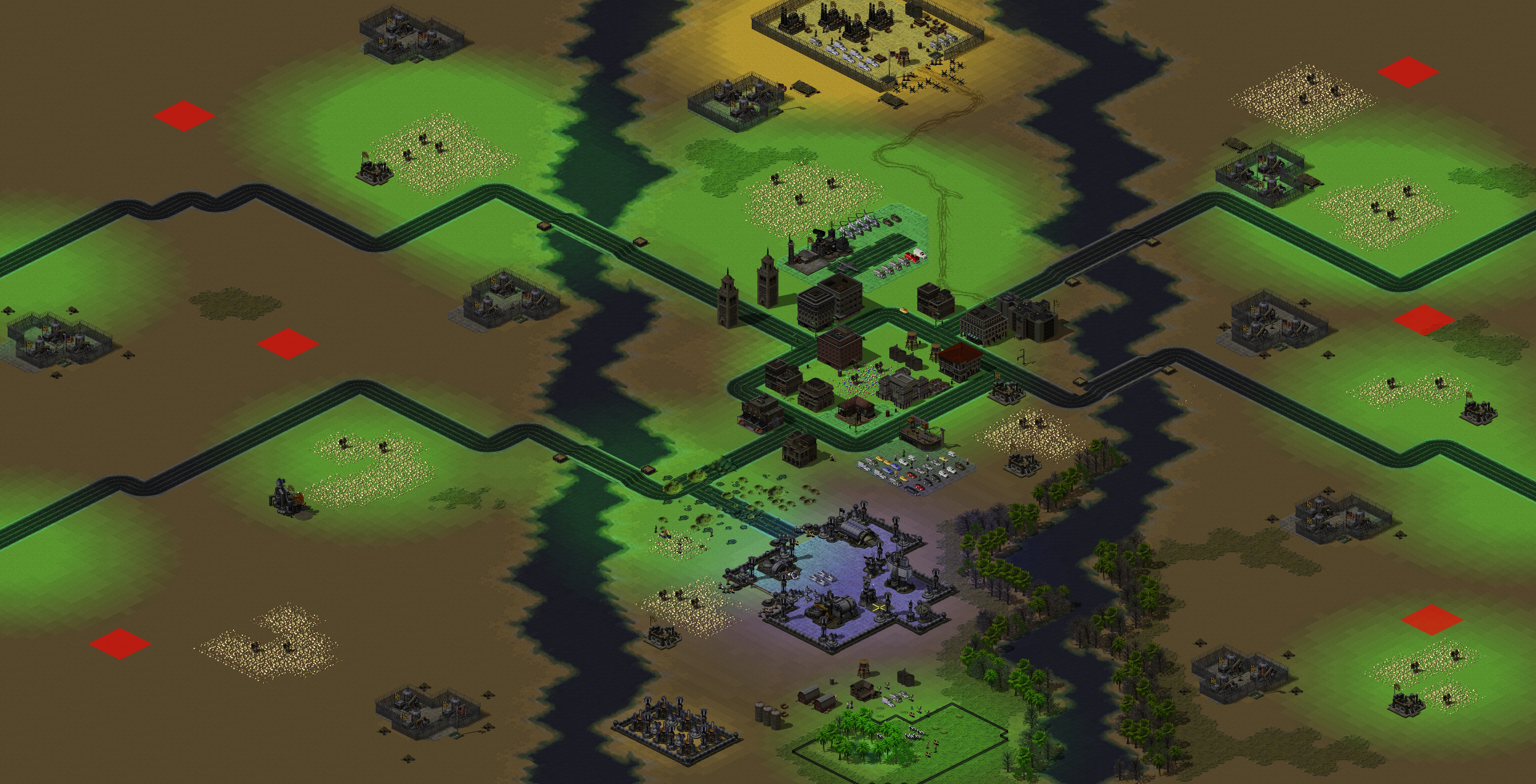 Rendered map: Nowhere Nevada