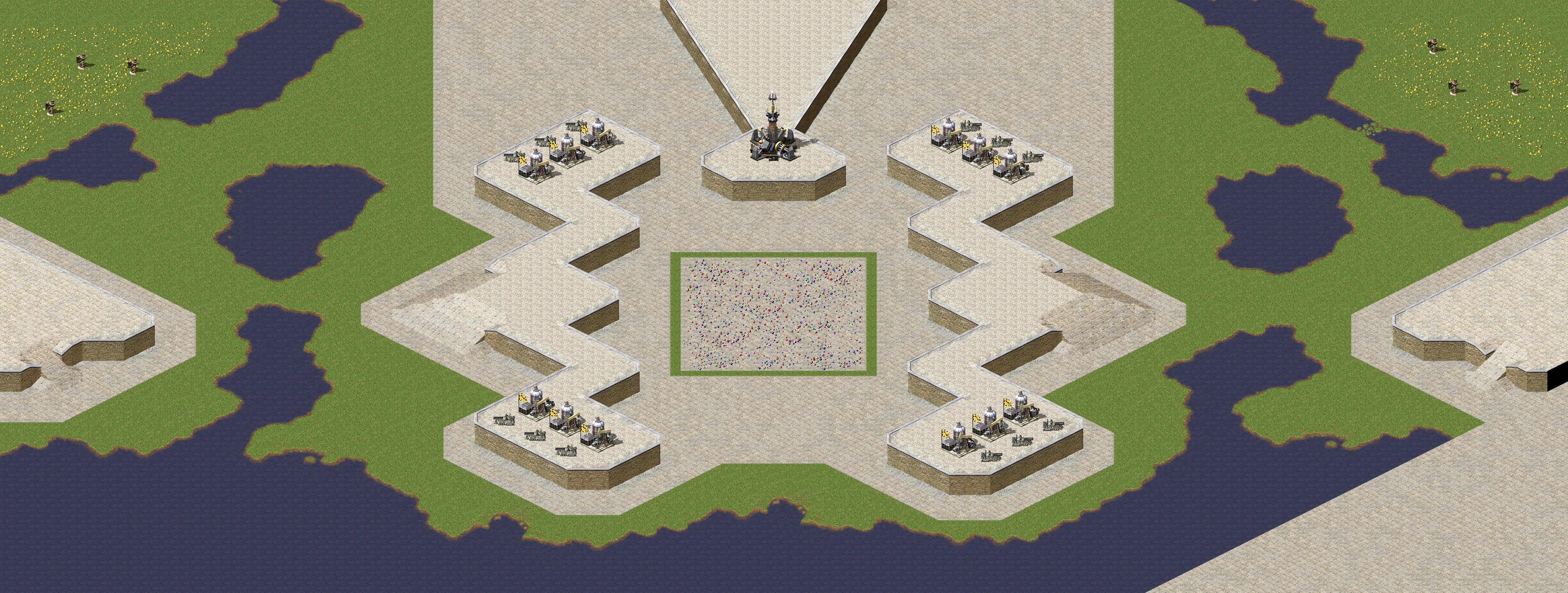 Rendered map: Castles