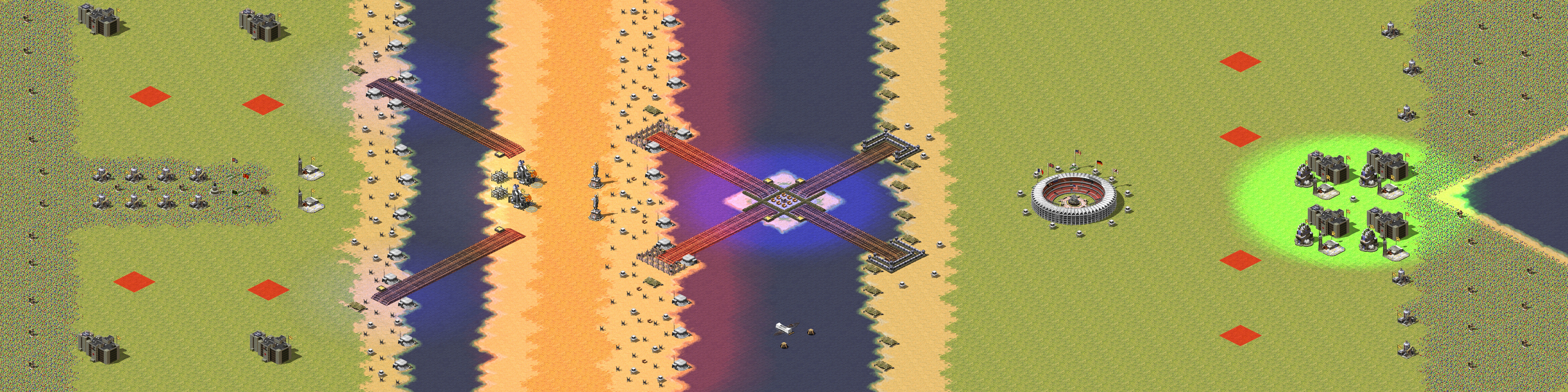 Rendered map: Beach Front Infinity  (By G1force1s)