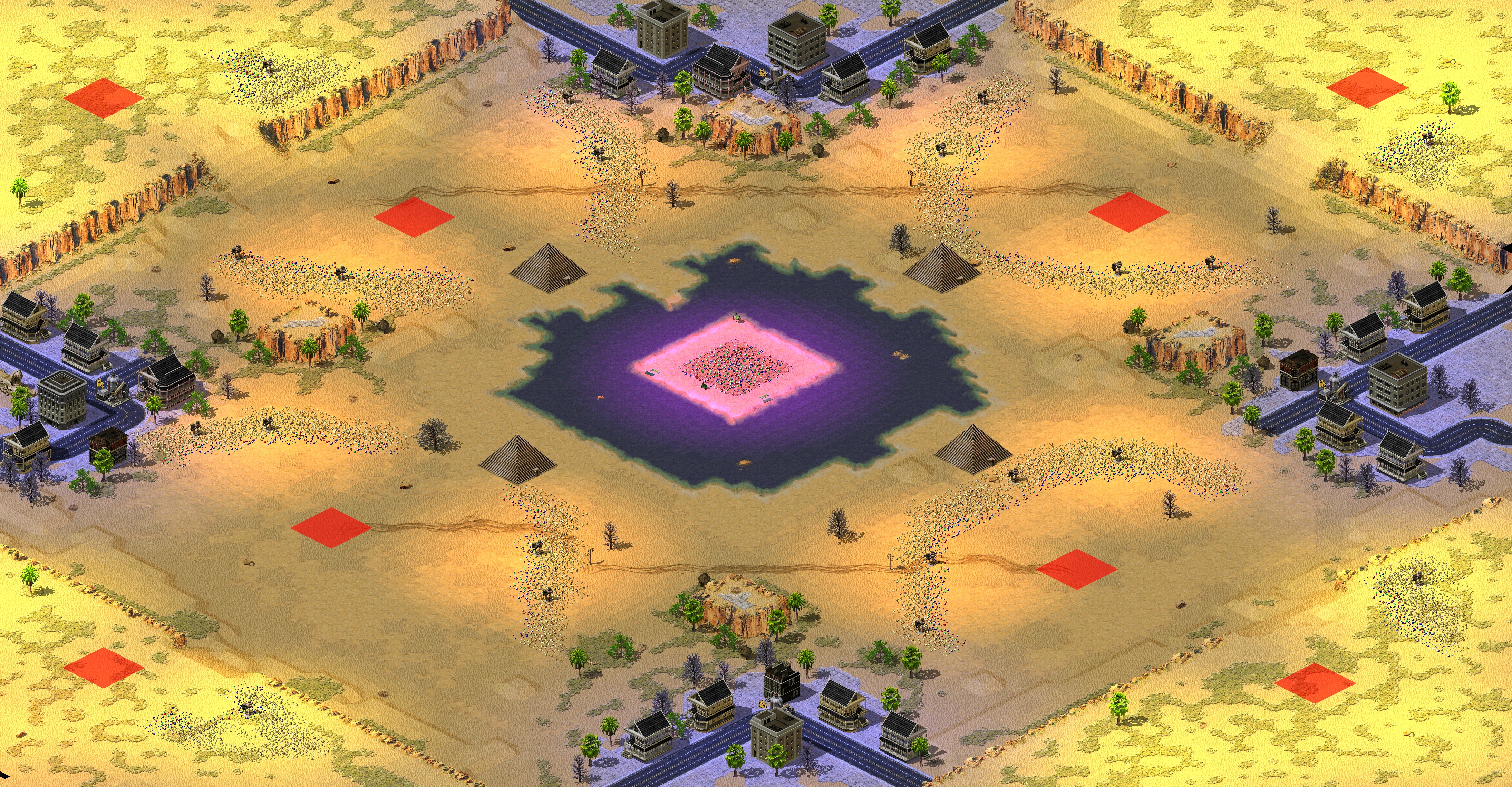Rendered map: [Q]Murderous Desert v1.6
