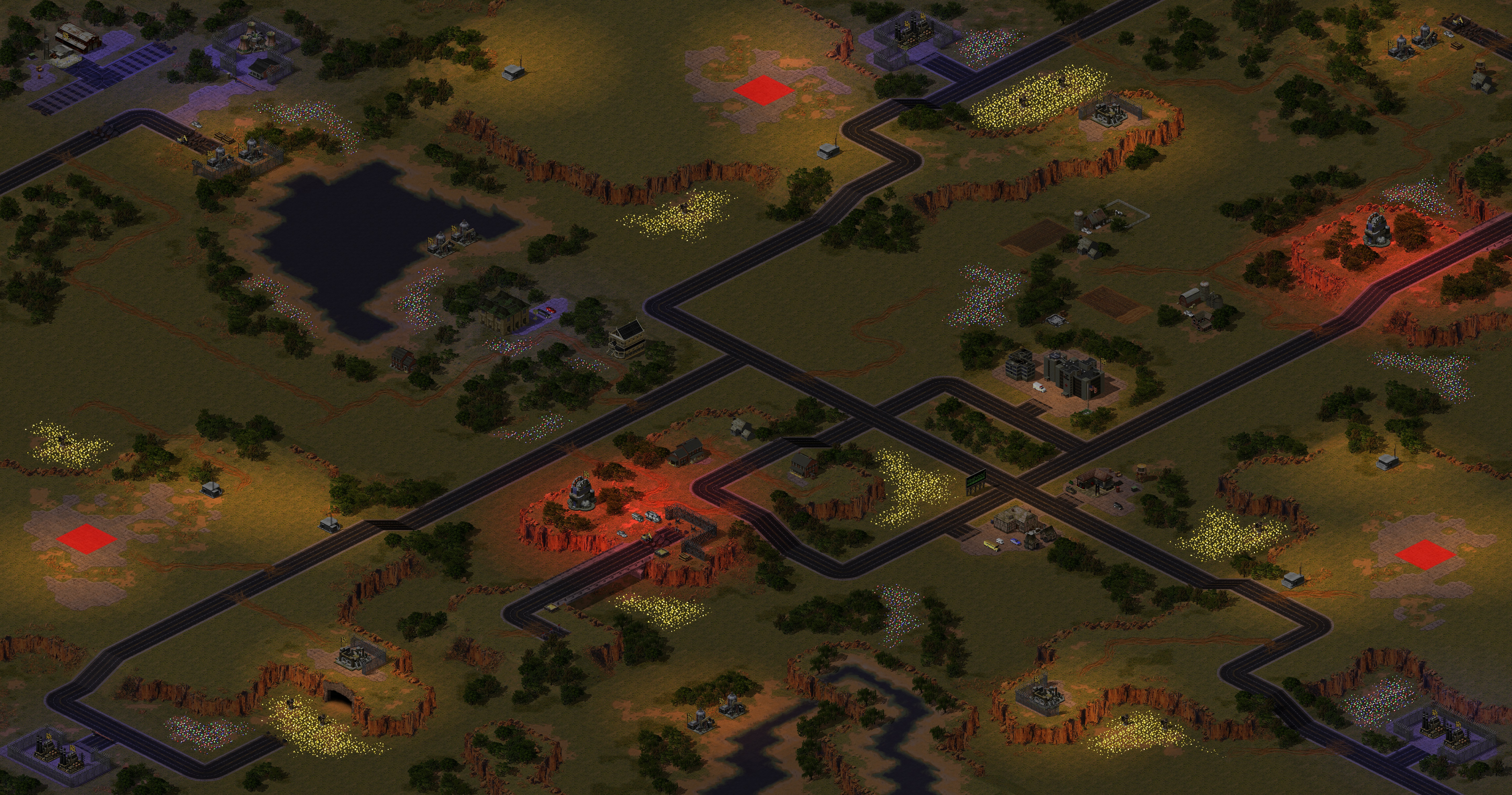 Rendered map: Skyline Drive