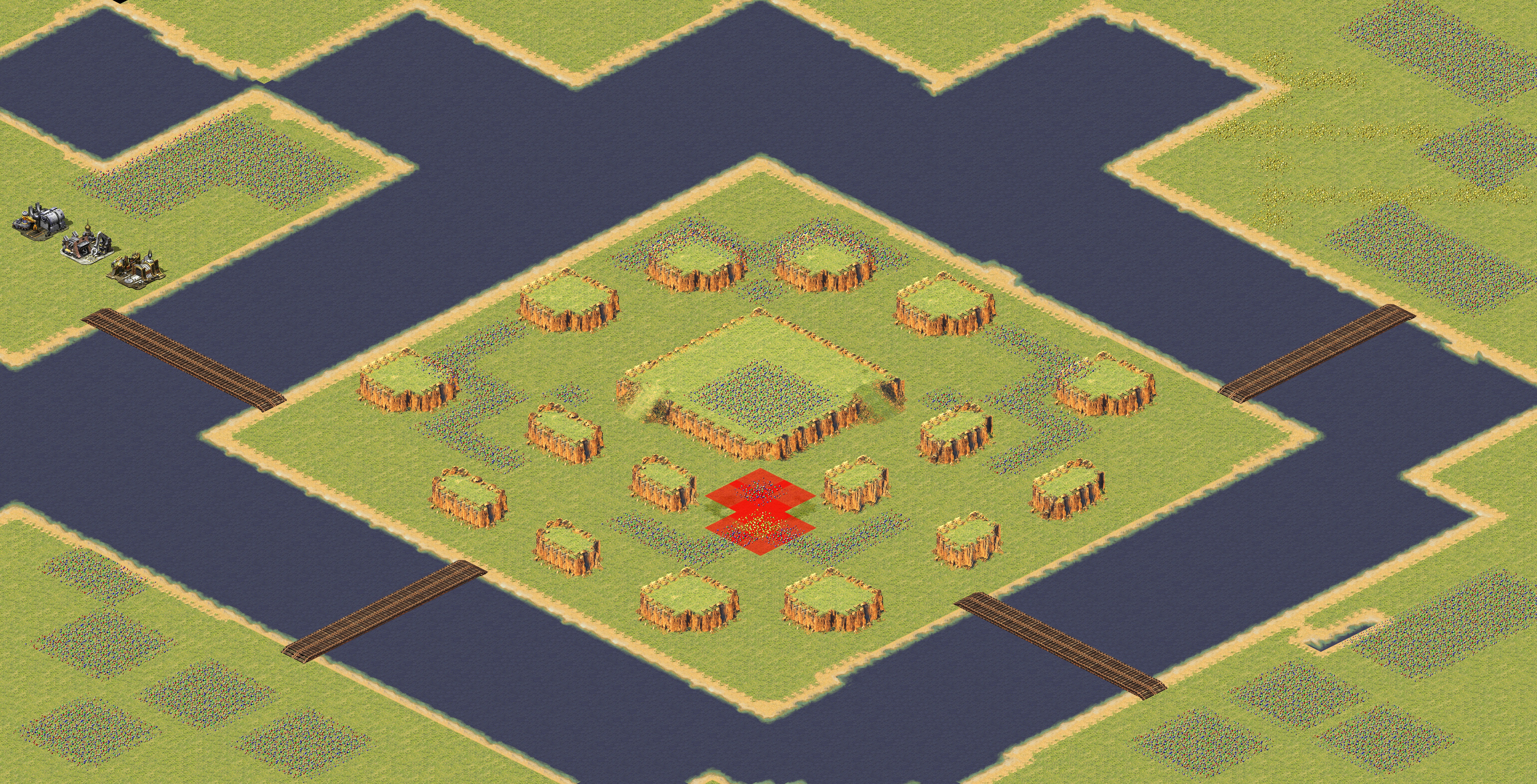 Rendered map: Tiger