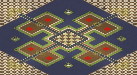 Rendered preview of [8] Checkmate 2v2v2v2