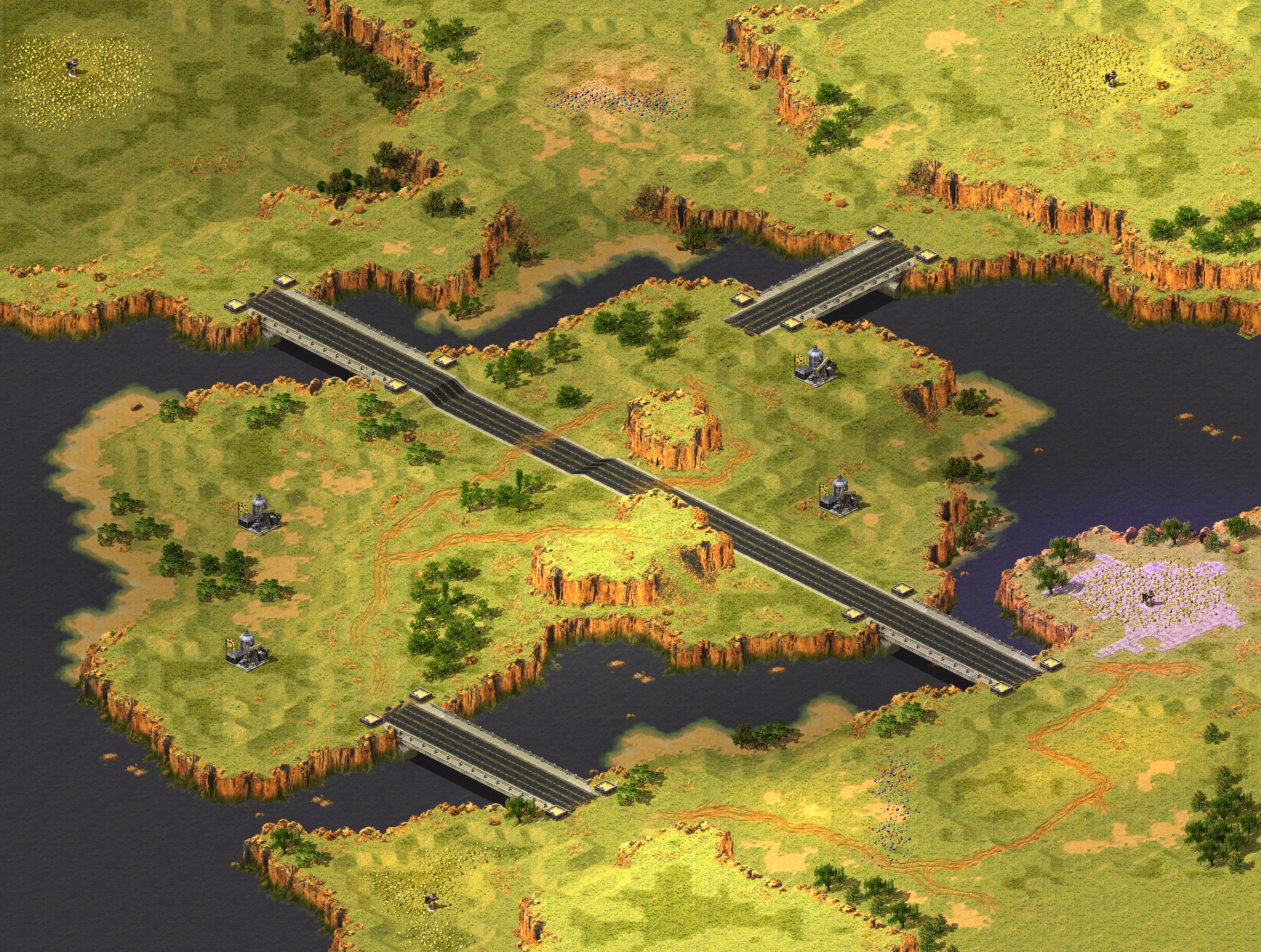 Rendered map: Bonanza