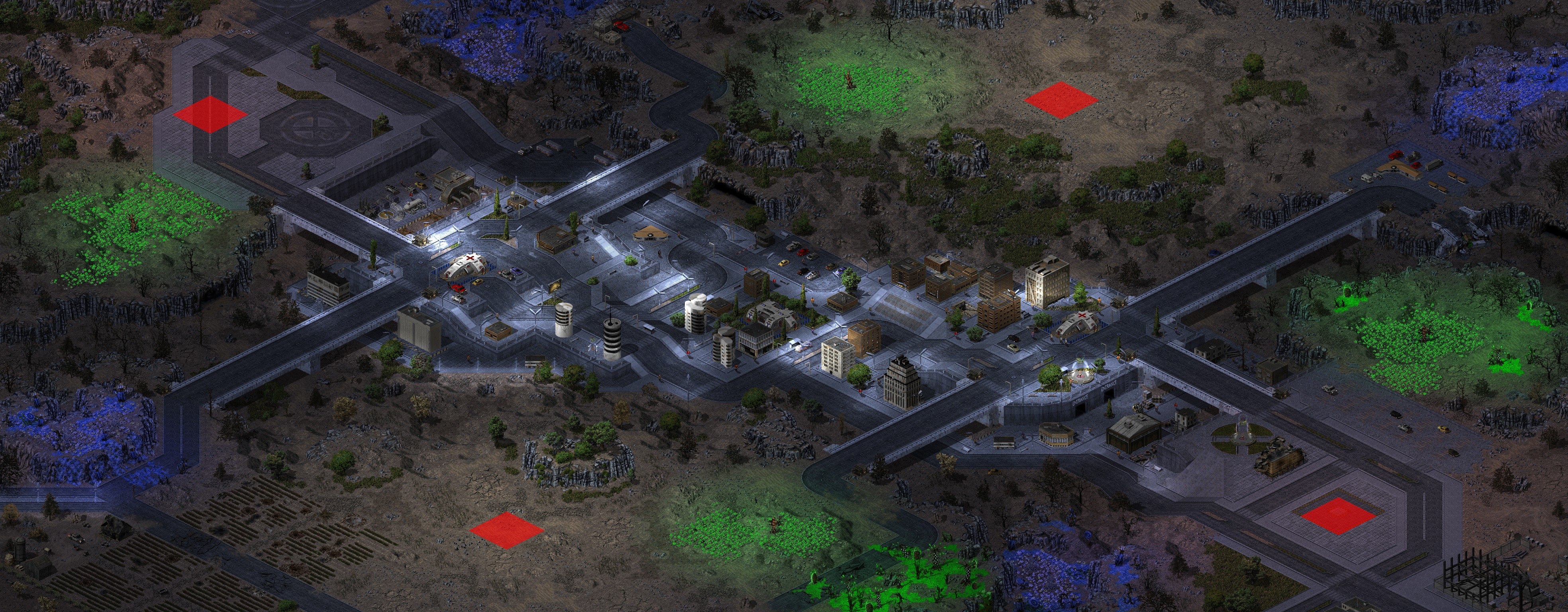 Rendered map: Catastrophe Park