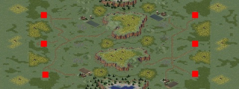 Rendered preview of Grassland Tour (3v3)