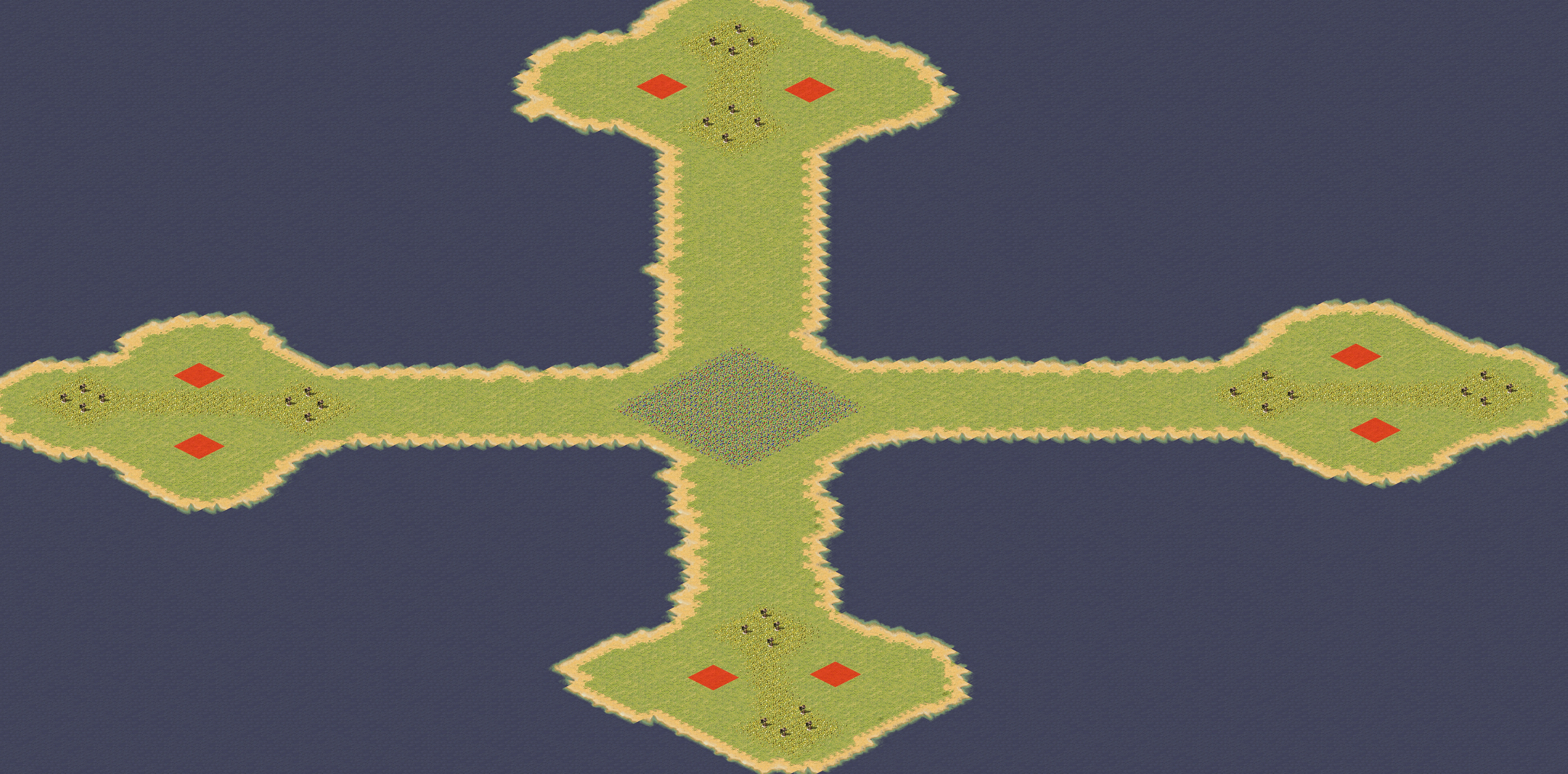 Rendered map: Lazarus Crossing