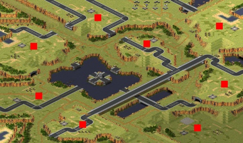 Rendered preview of Unfair Symmetric Patch of Land
