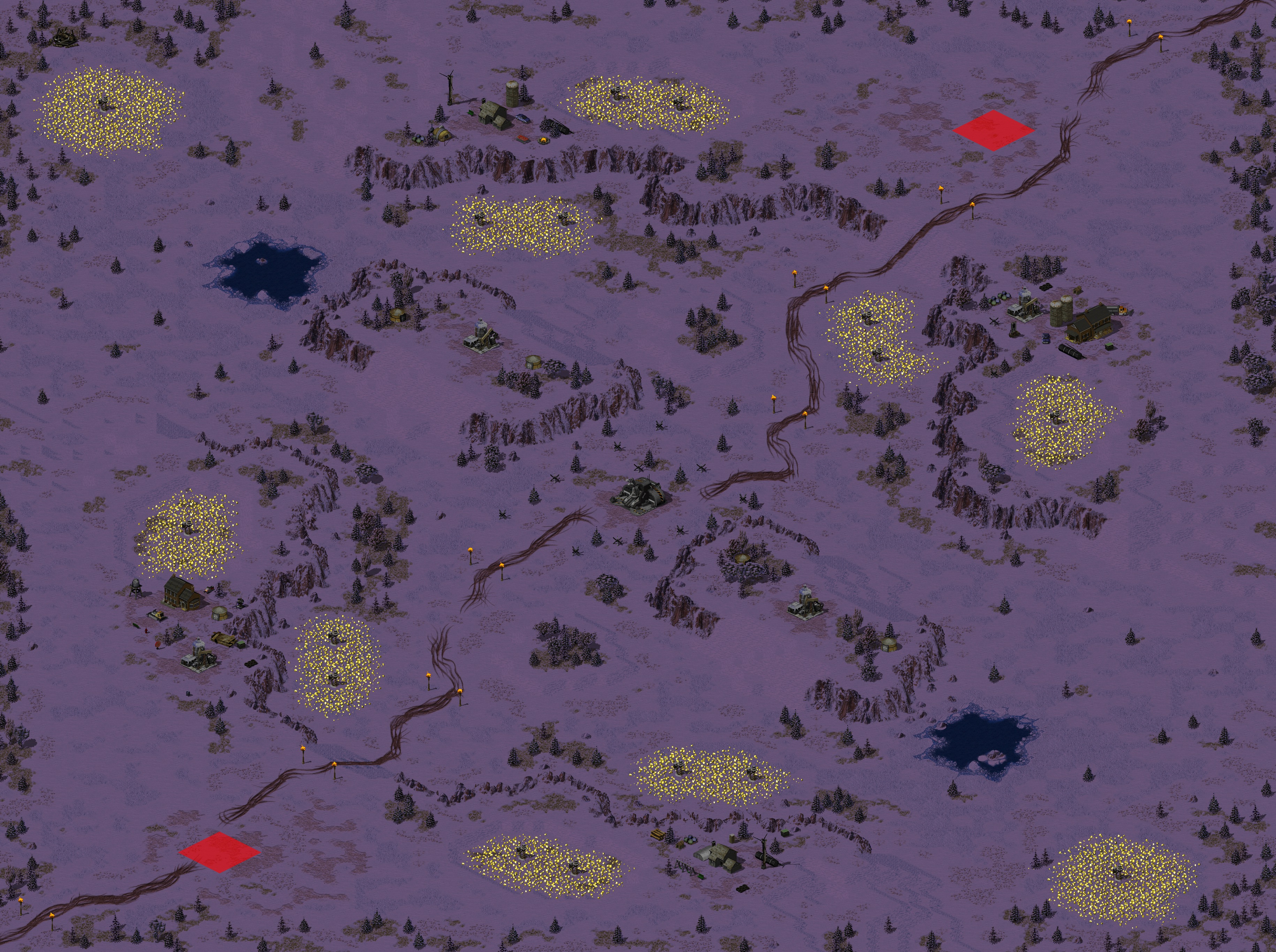 Rendered map: Kingsroad