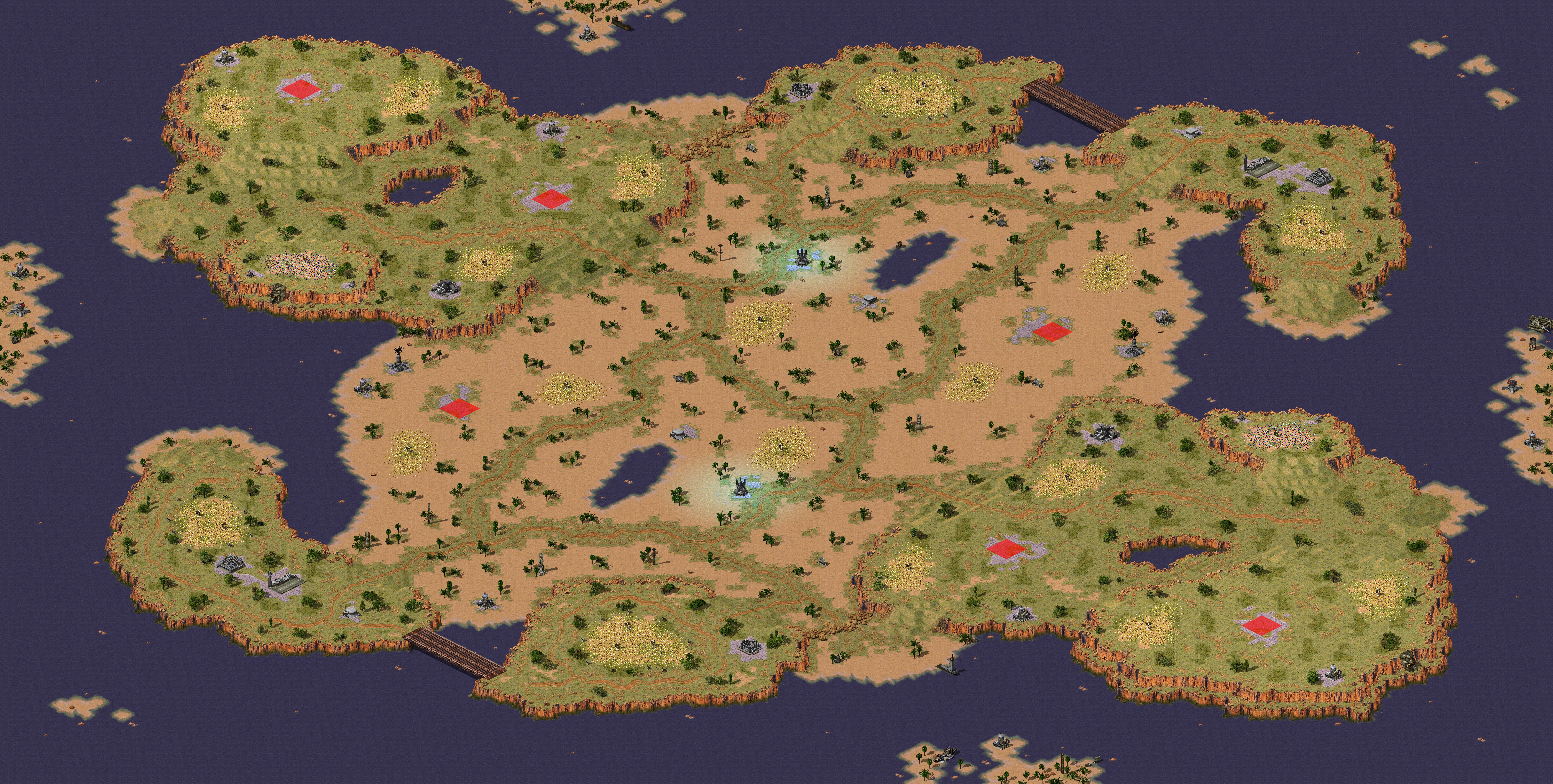 Rendered map: Krakenhaven