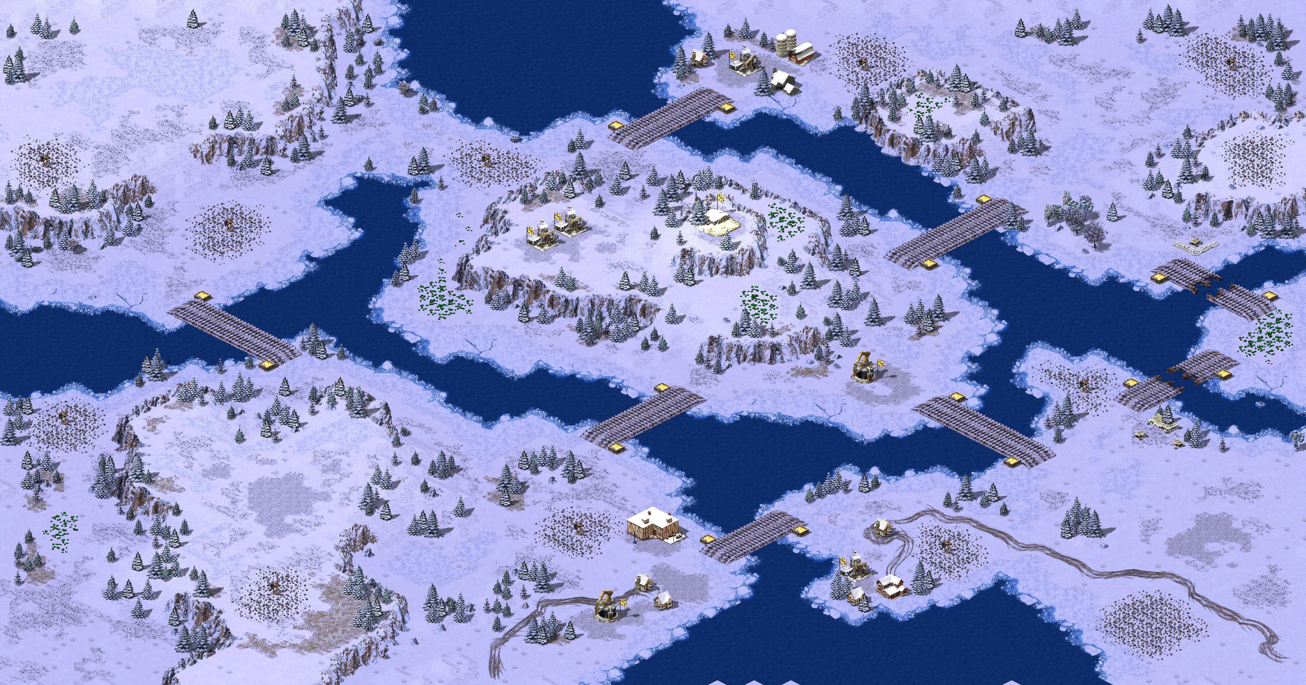 Rendered map: Shrapnel Mountain