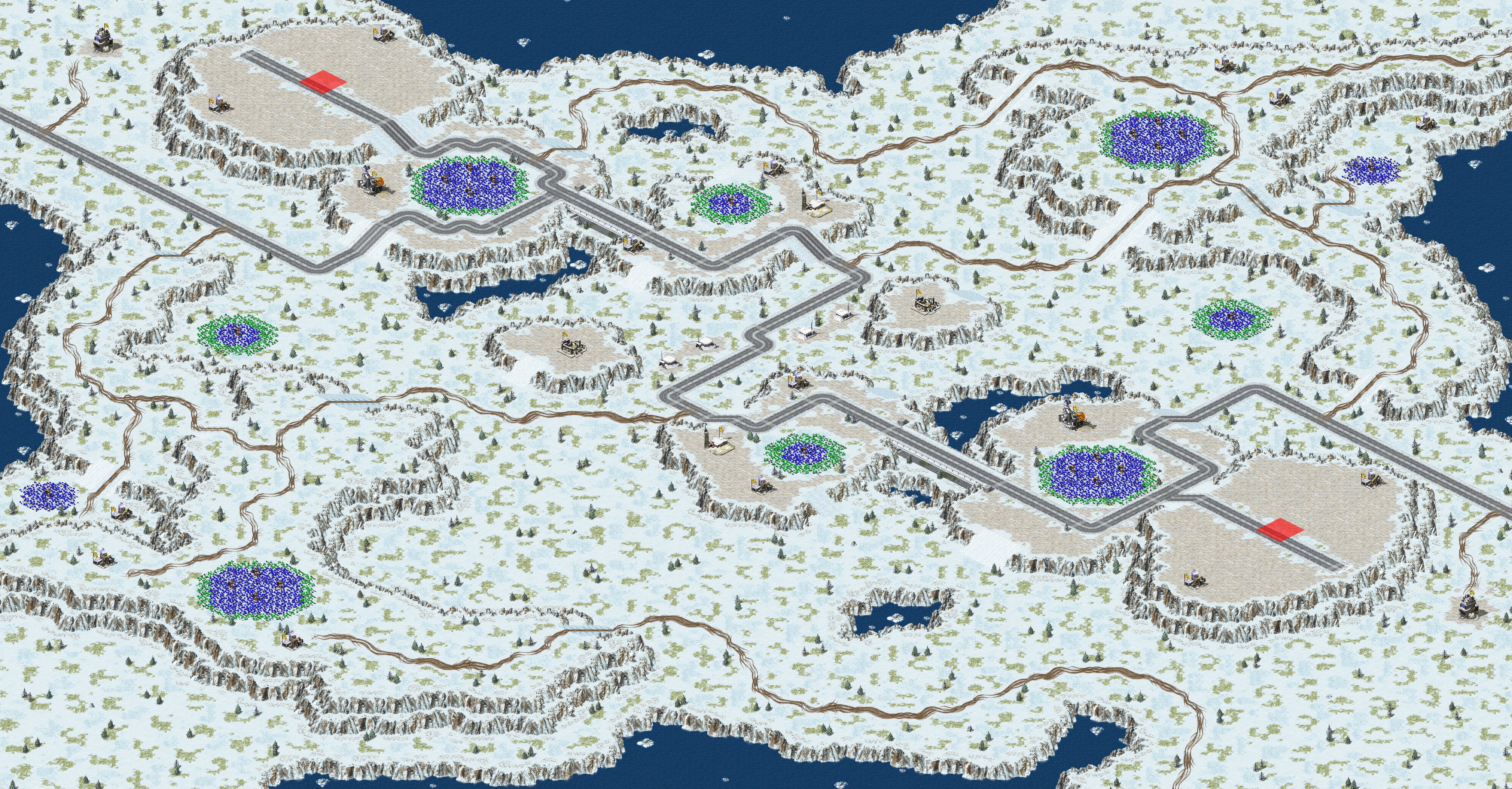 Rendered map: (2) Icebound Fray