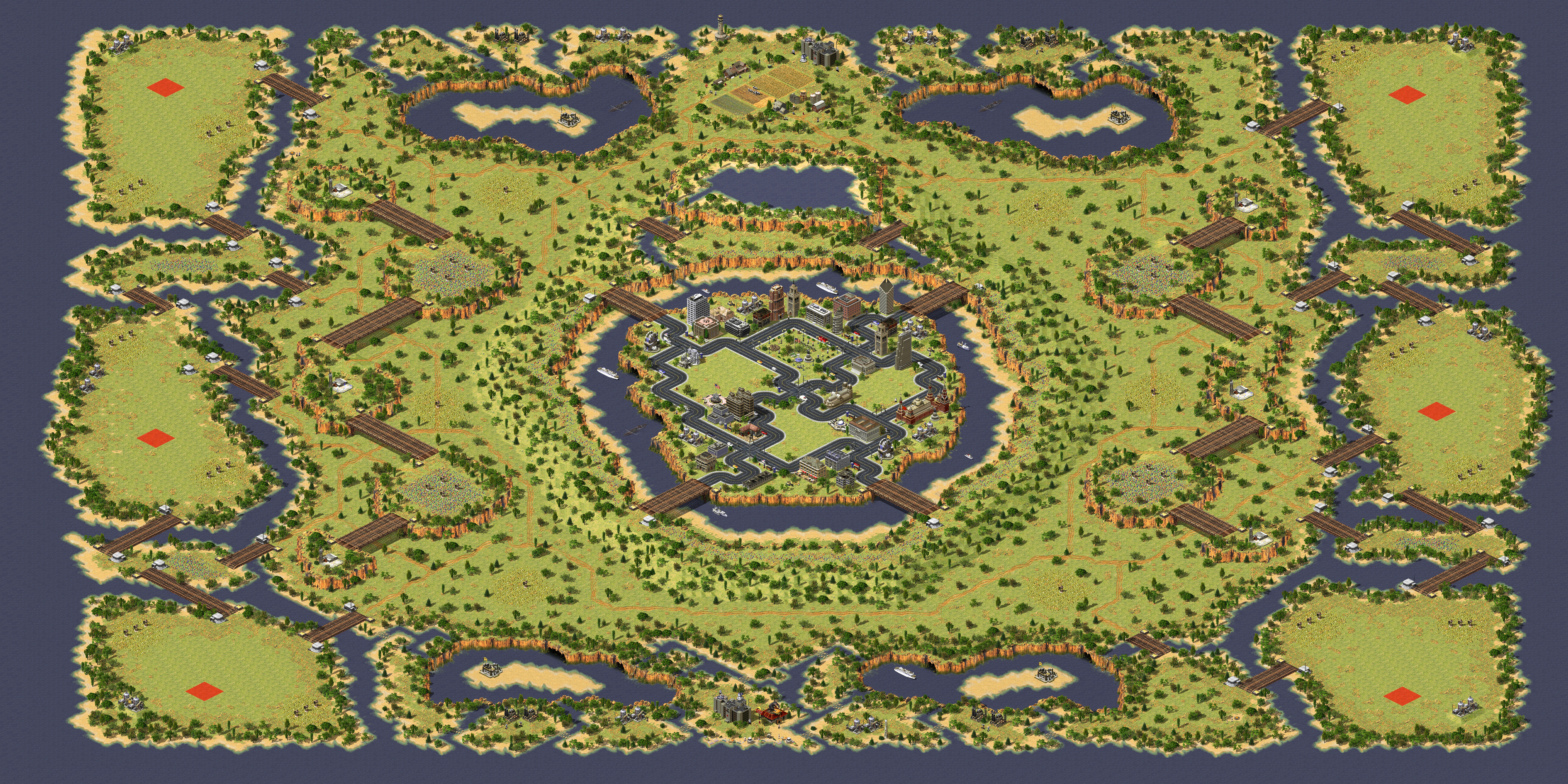 Rendered map: Sanctuary