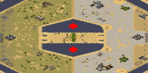 Rendered preview of Soviet vs Allied 4v4