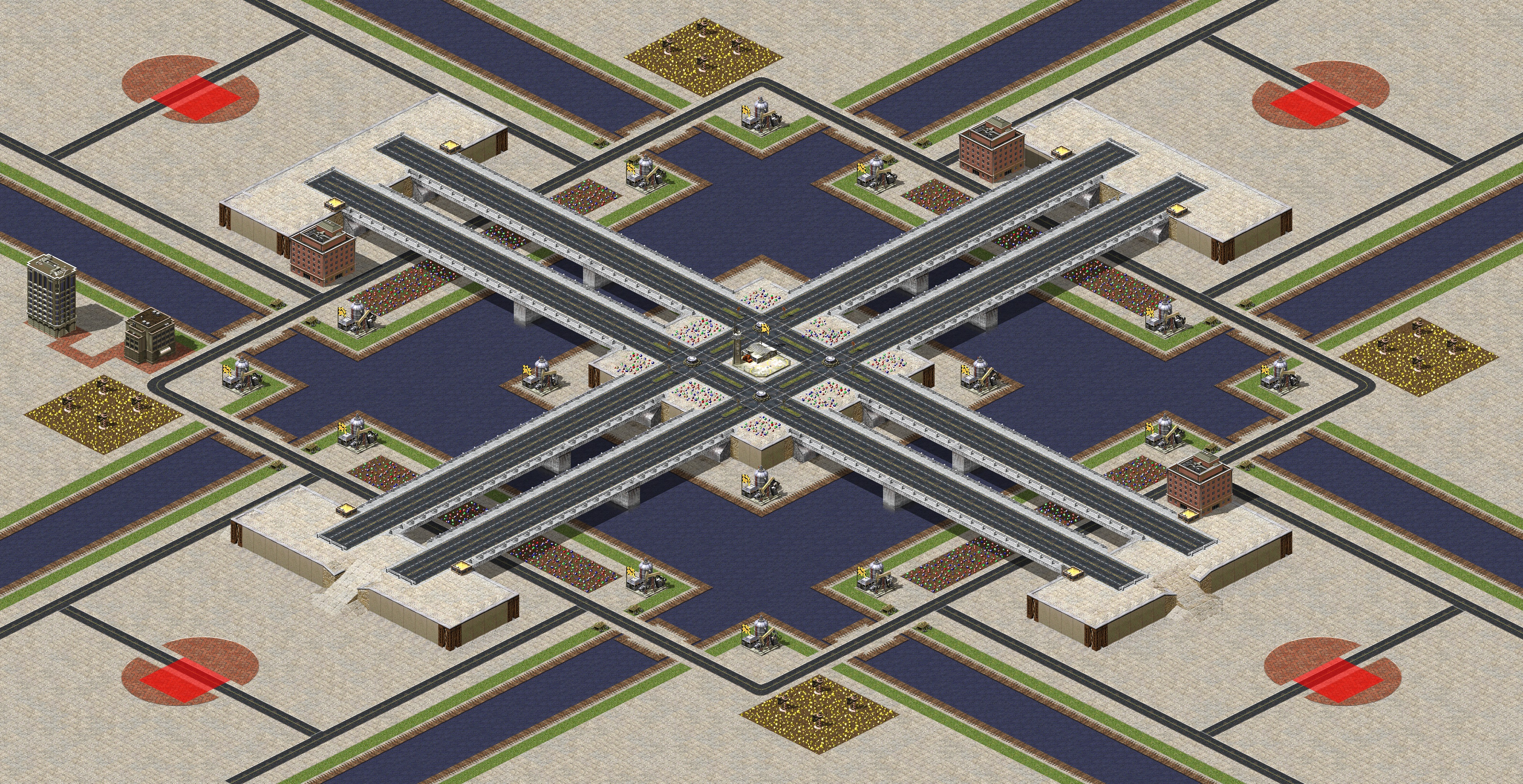 Rendered map: The Forge
