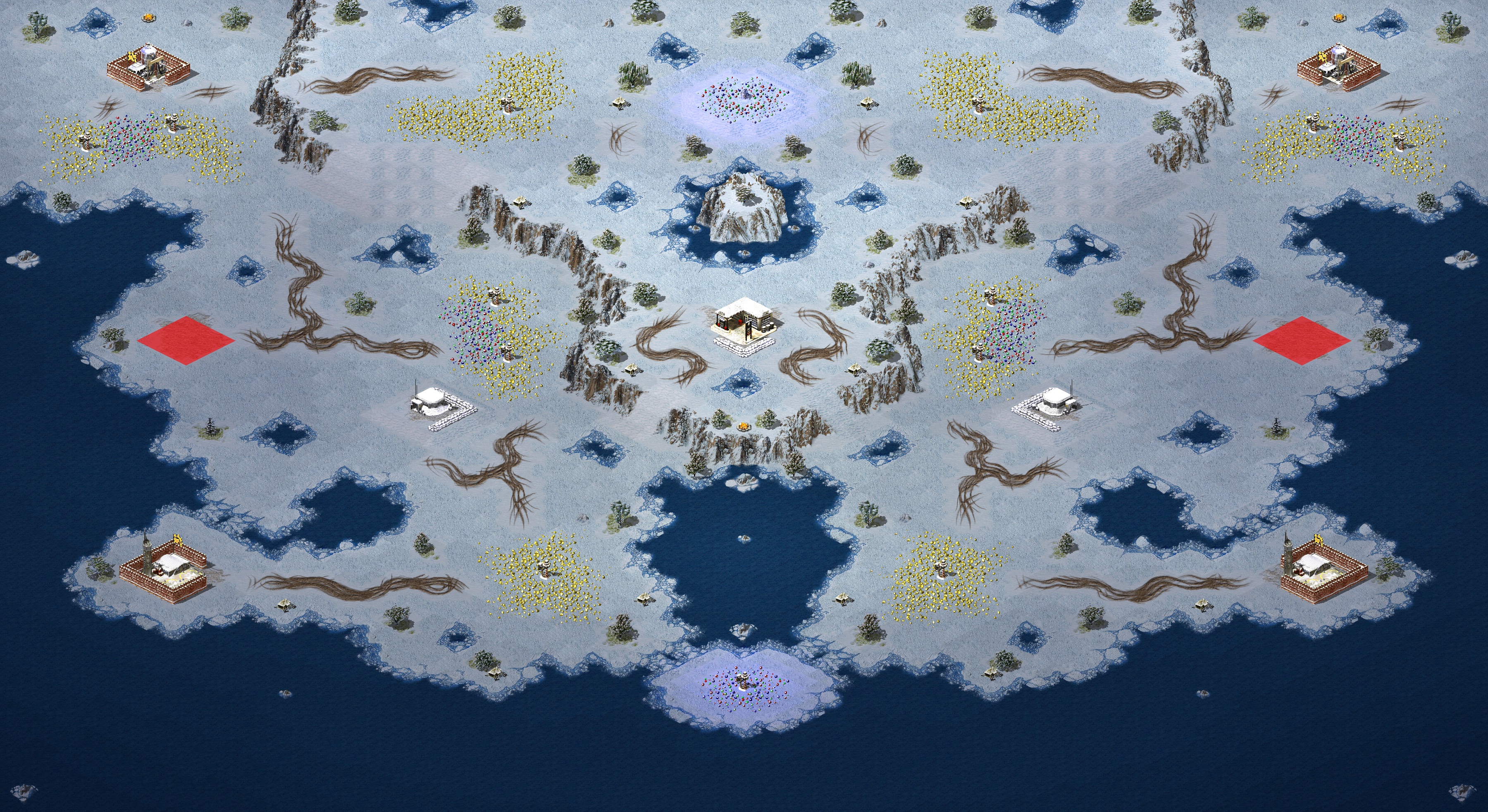 Rendered map: Beta Splendens