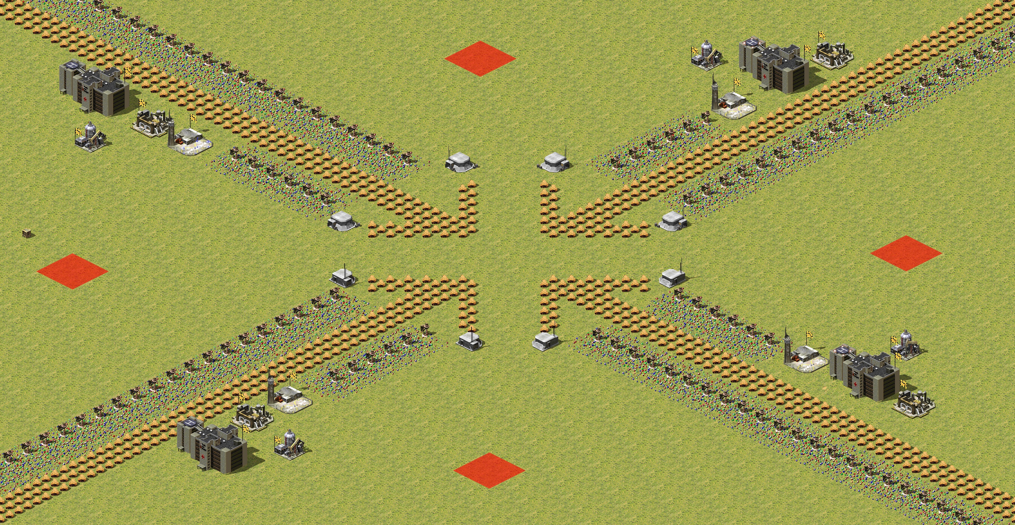 Rendered map: Cross Roads