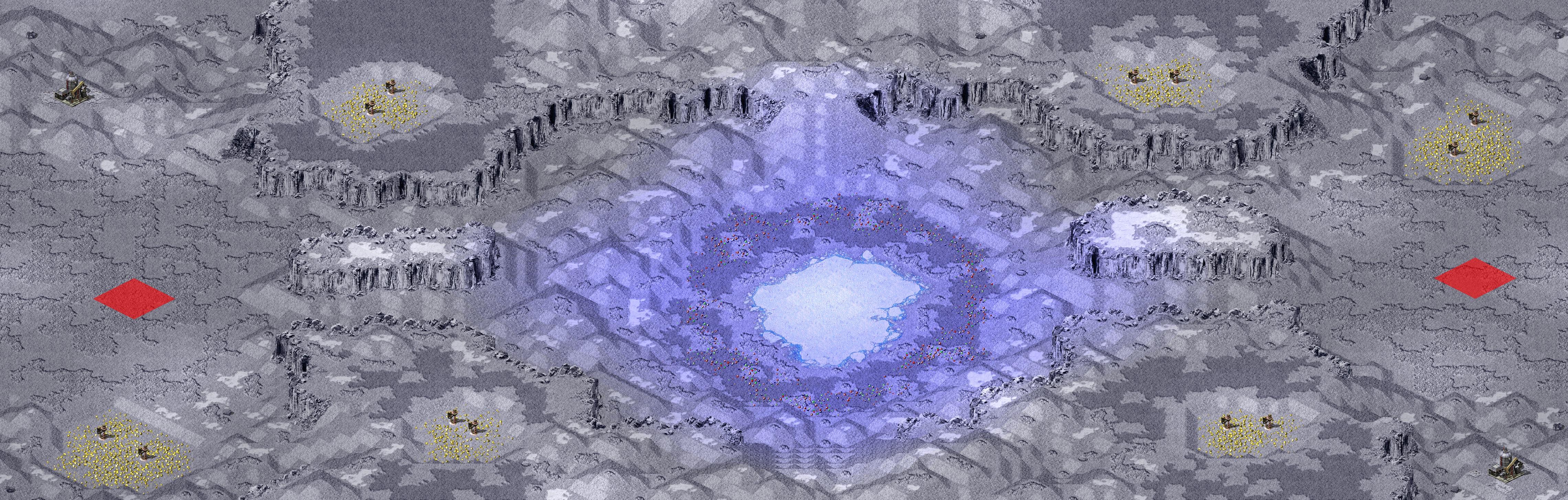 Rendered map: Frozen Oasis