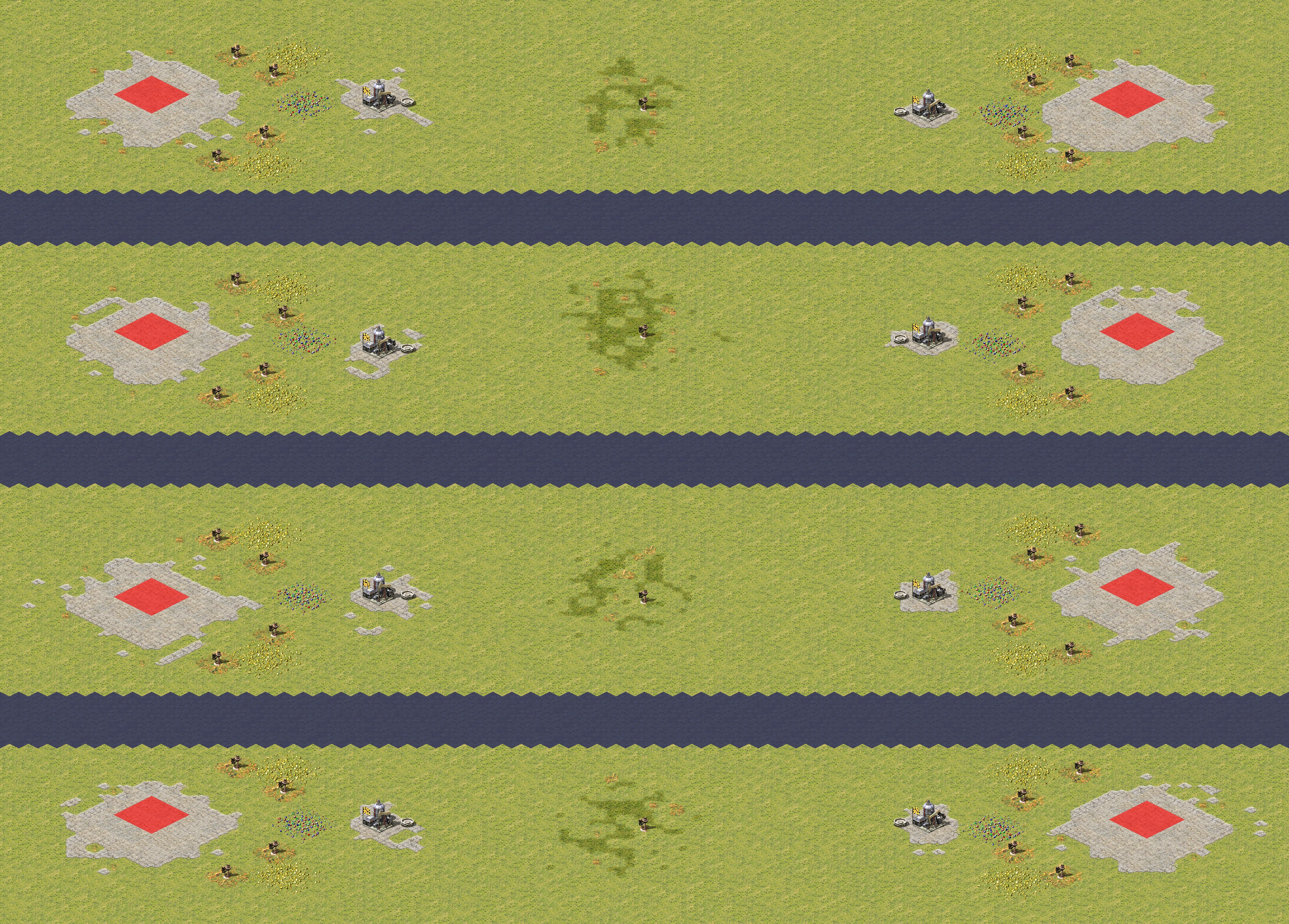 Rendered map: 4v4 Free For All