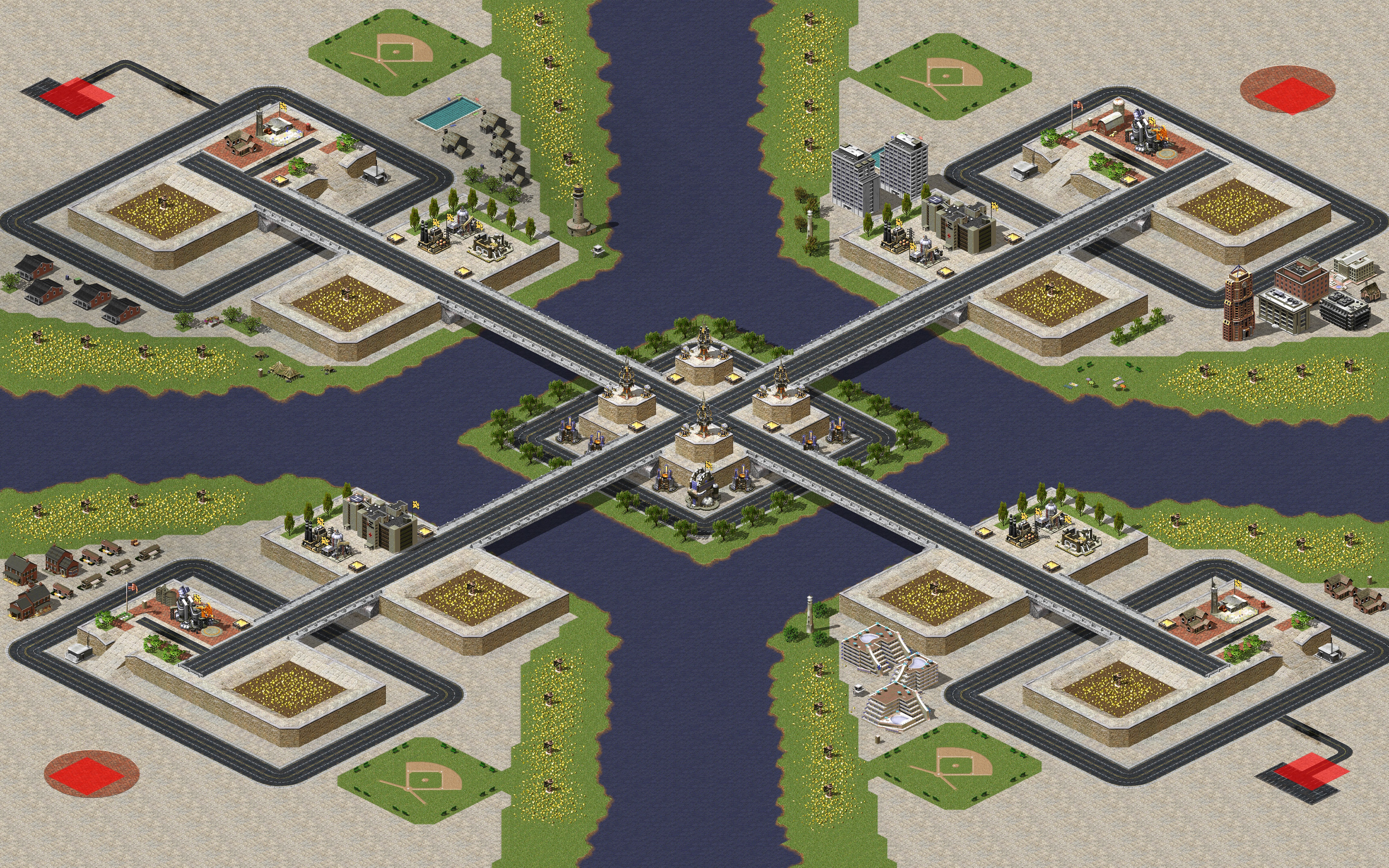 Rendered map: Burger Bar