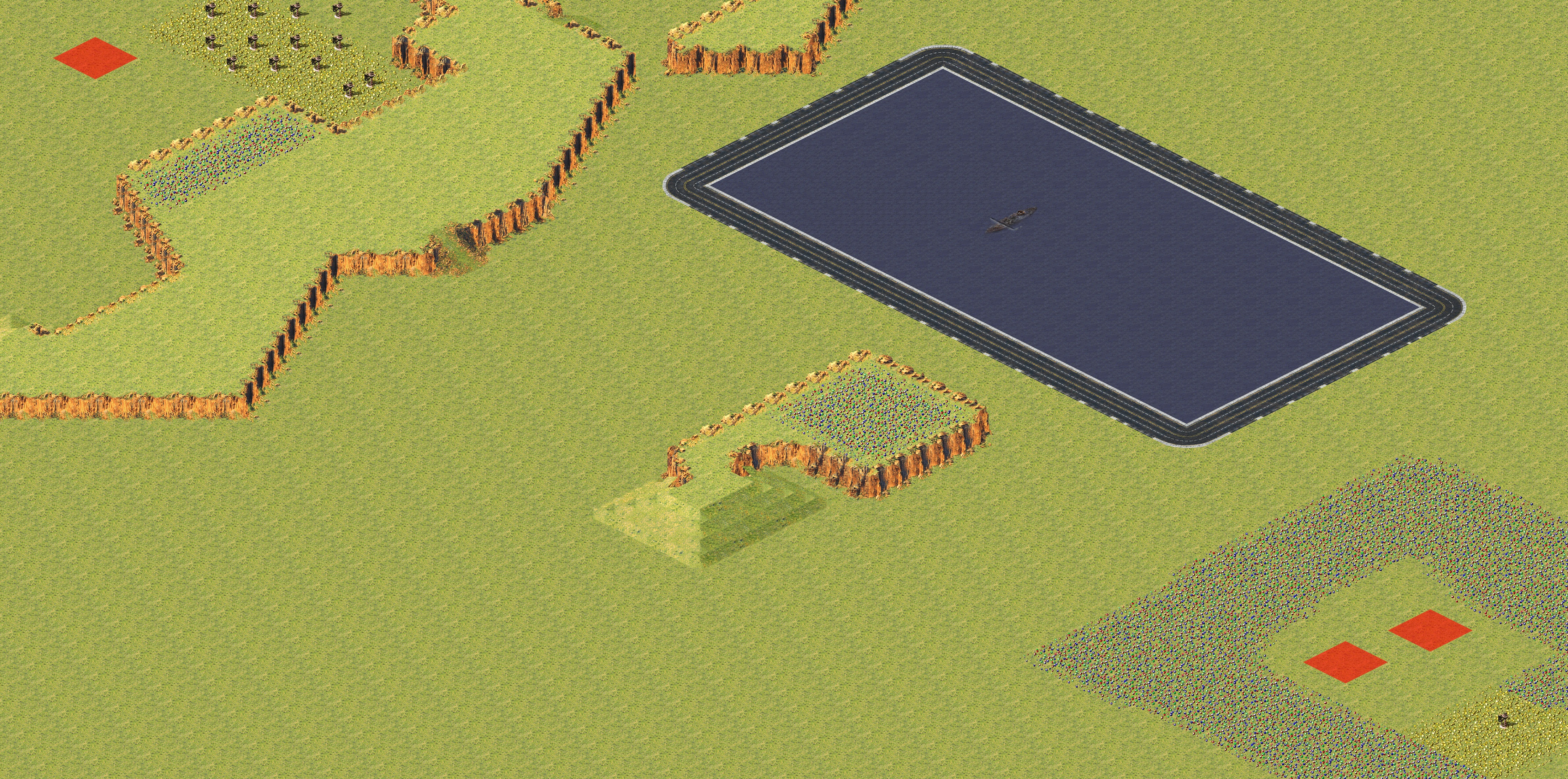 Rendered map: Uneven 1v2