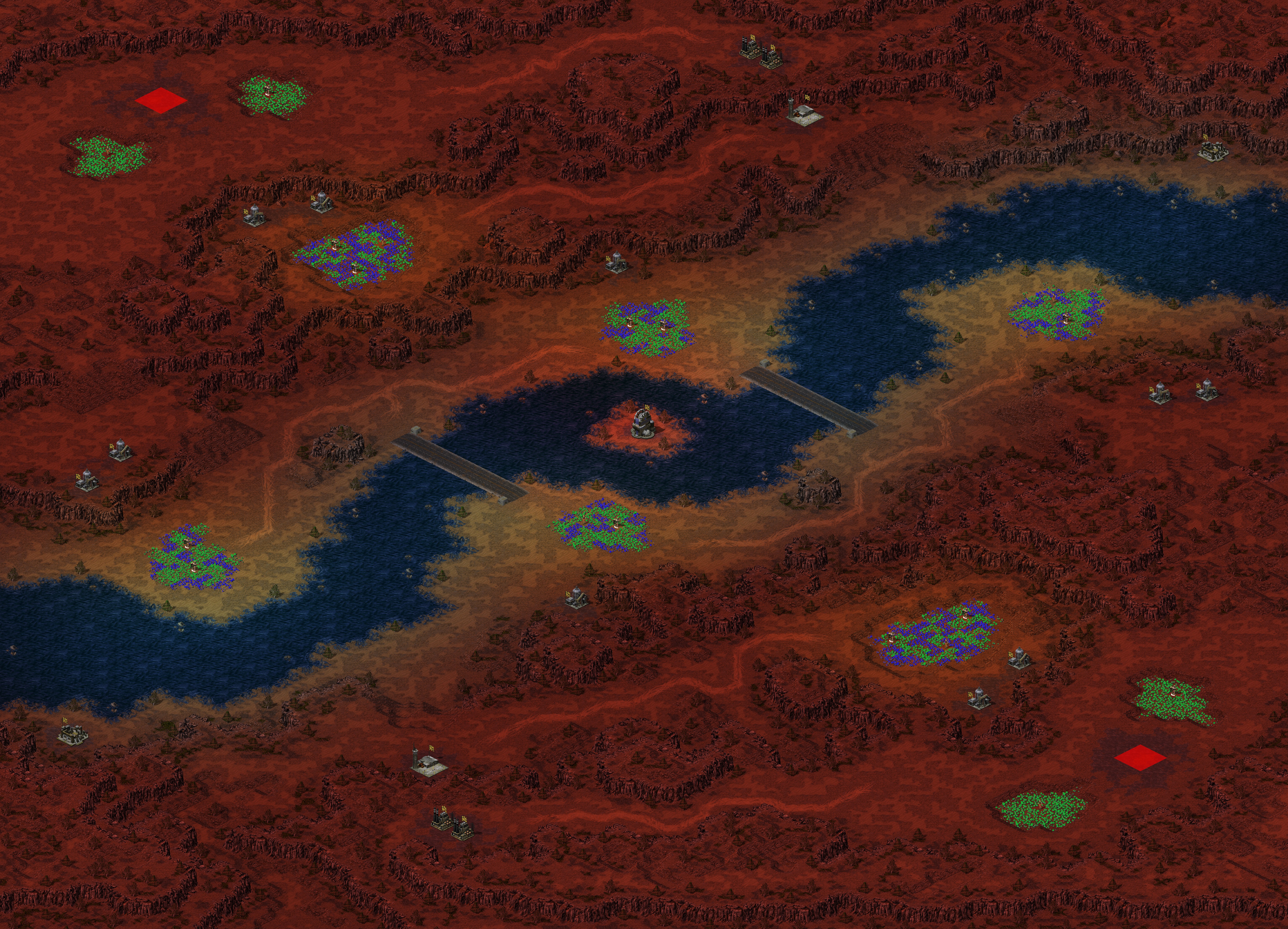 Rendered map: (2) Blistering Heatstroke