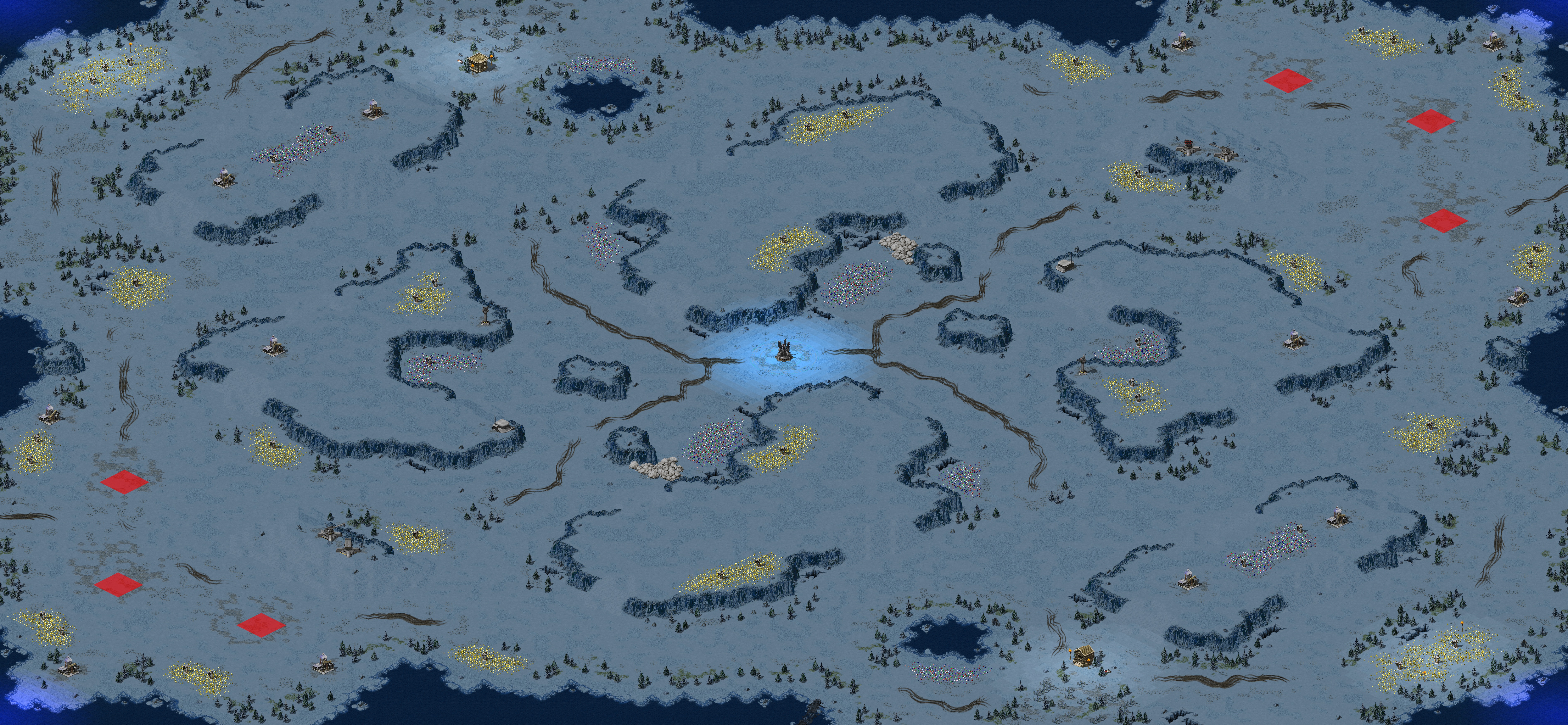 Rendered map: Ice Cap Zone