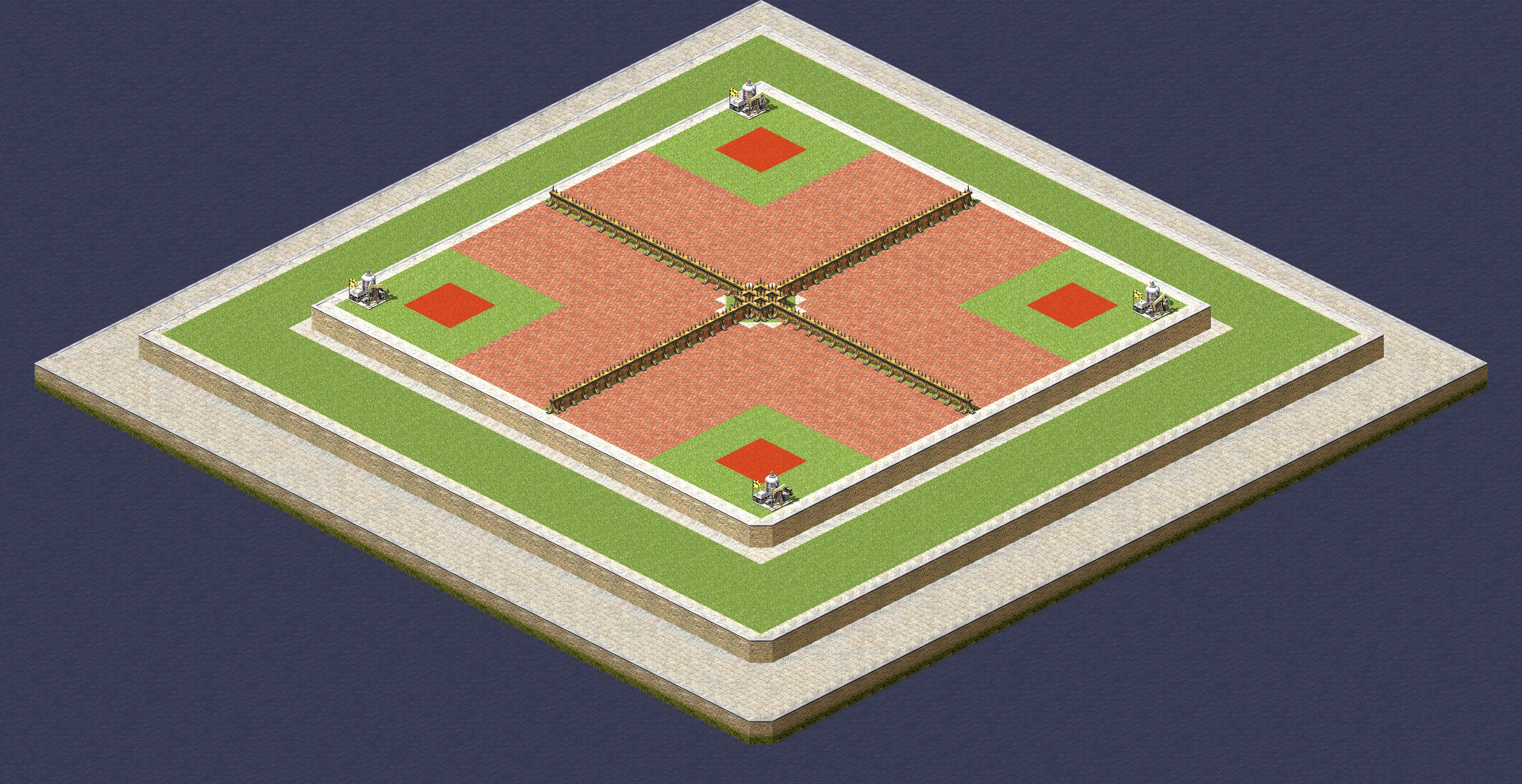Rendered map: Patch of Land Trial Tower